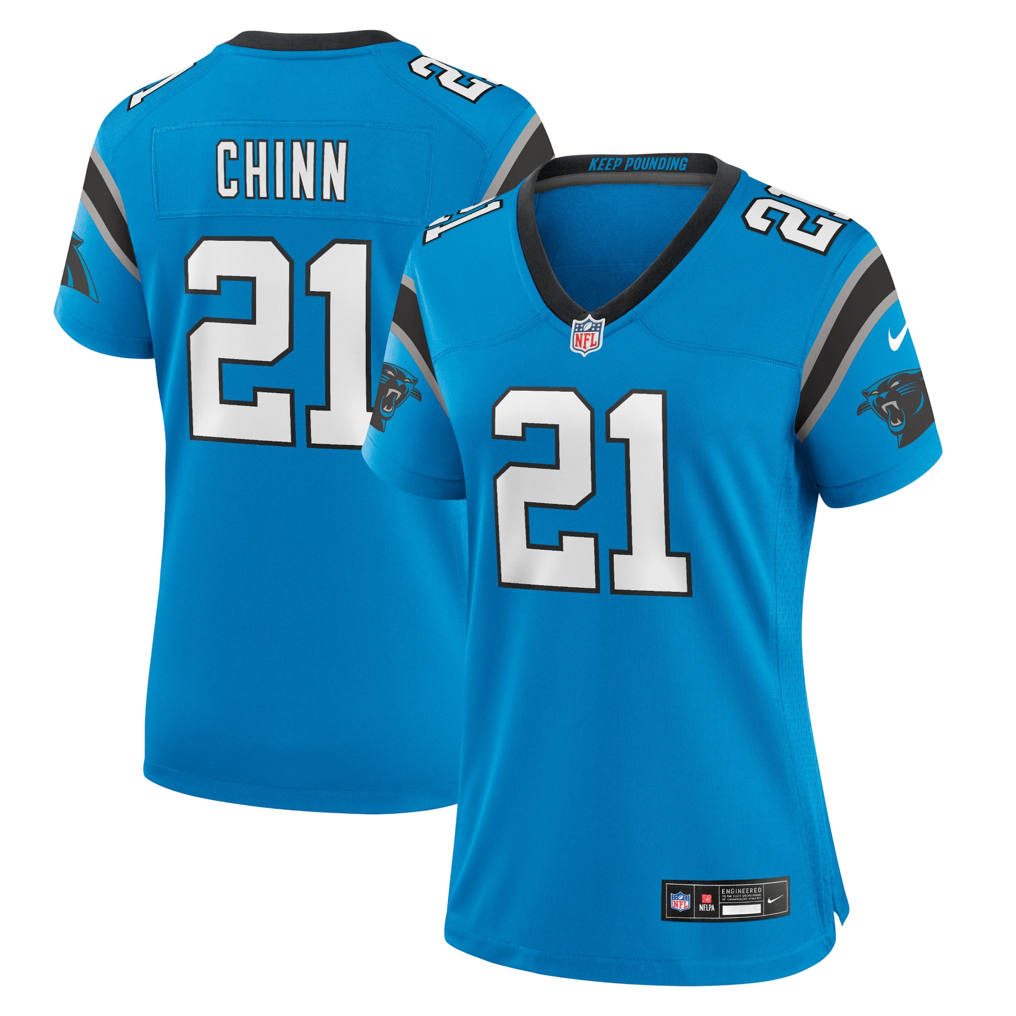 Jeremy Chinn Carolina Panthers Nike Women's Alternate Game Jersey - Blue