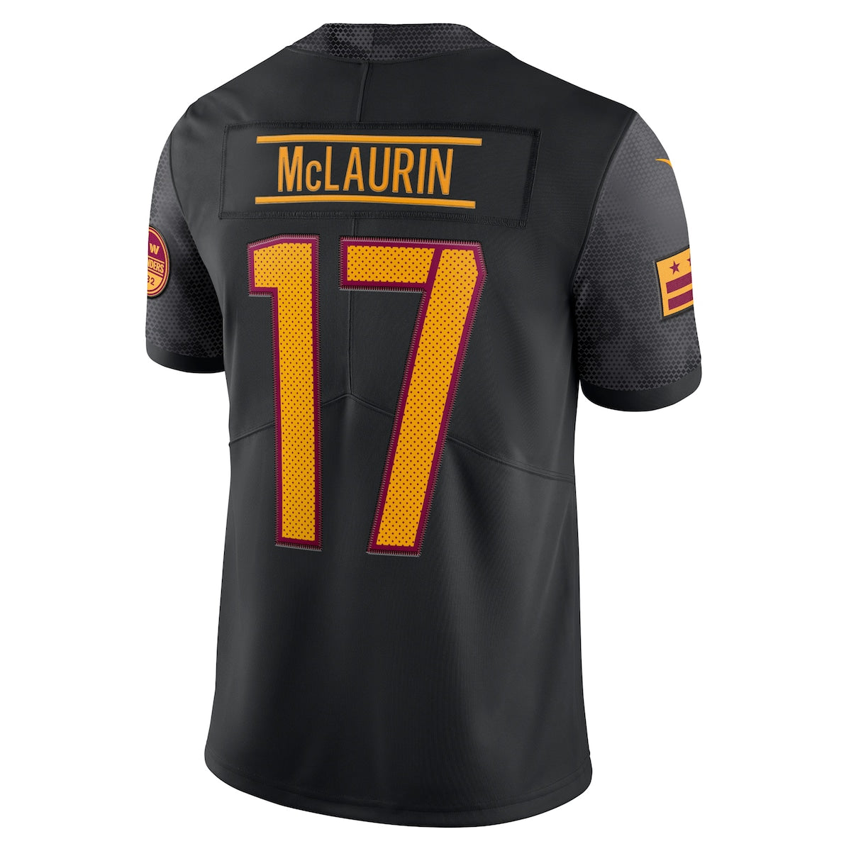 Men's Terry McLaurin Nike Commanders Vapor Limited Jersey - Black