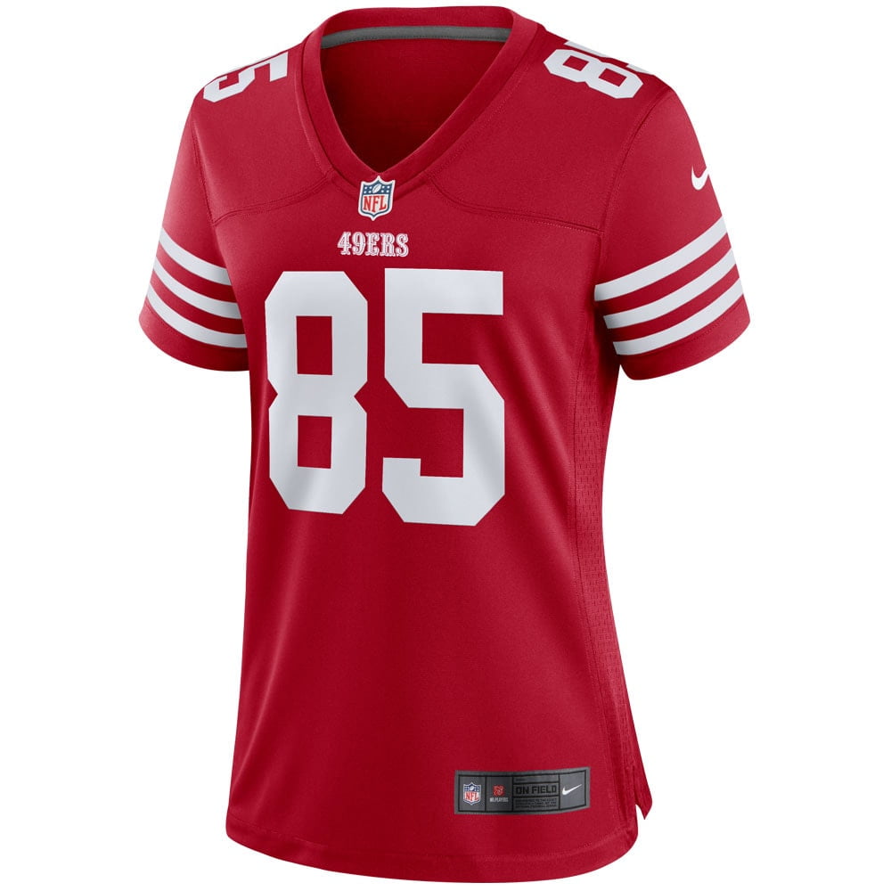 Women's Nike George Kittle Scarlet San Francisco 49ers Player Game Jersey