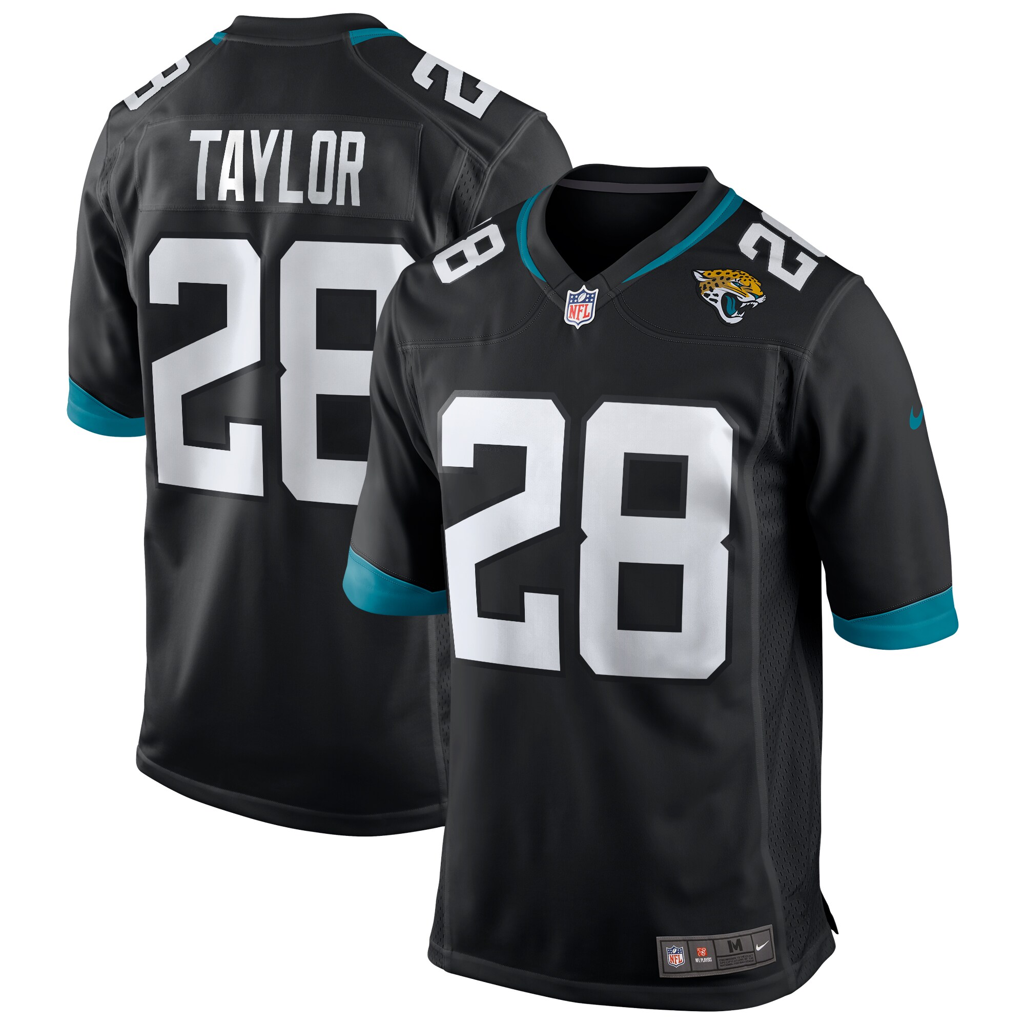 Fred Taylor Jacksonville Jaguars Nike Game Retired Player Jersey - Black