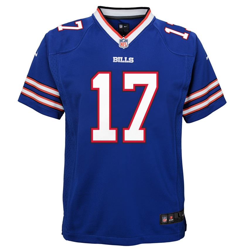 Youth Josh Allen Buffalo Bills Royal Game Player Jersey