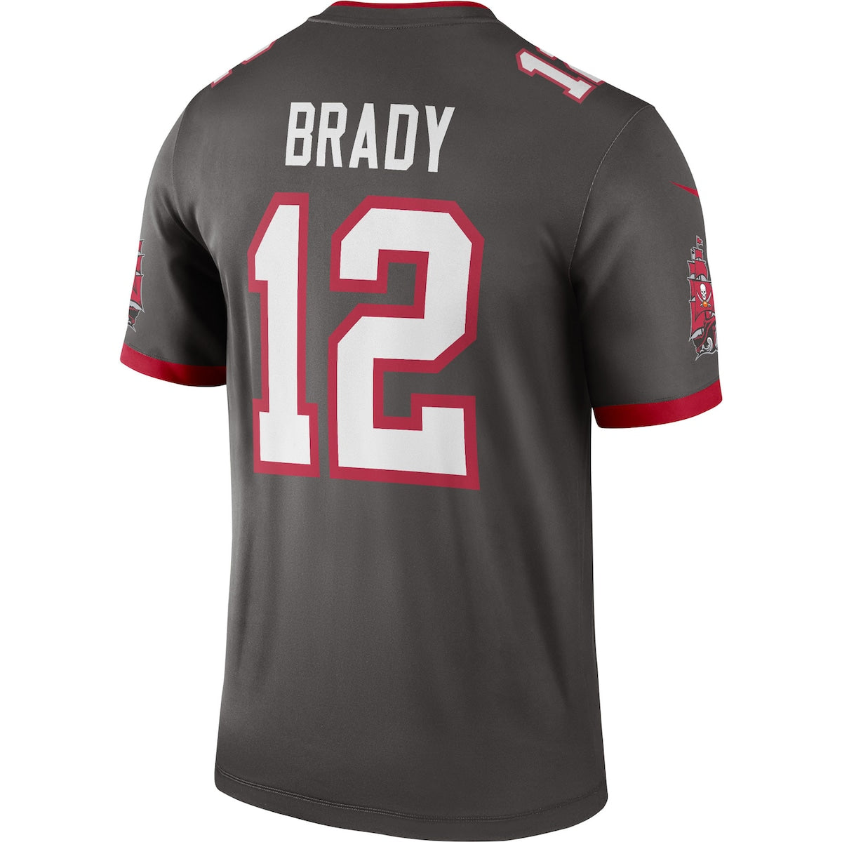 Men's Tom Brady Nike Buccaneers Legend Jersey - Grey