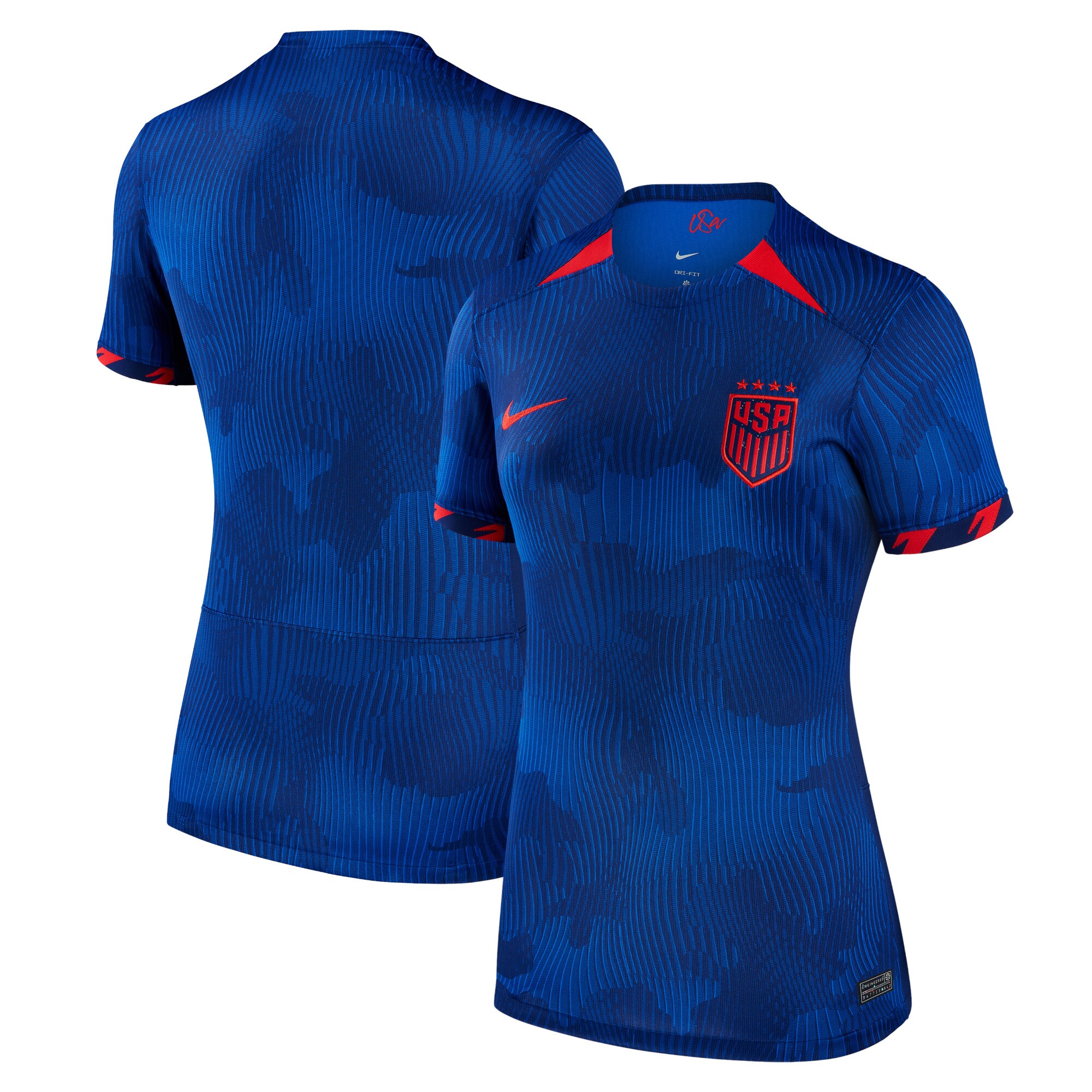 USWNT Nike Women's 2023 Away Replica Jersey - Royal