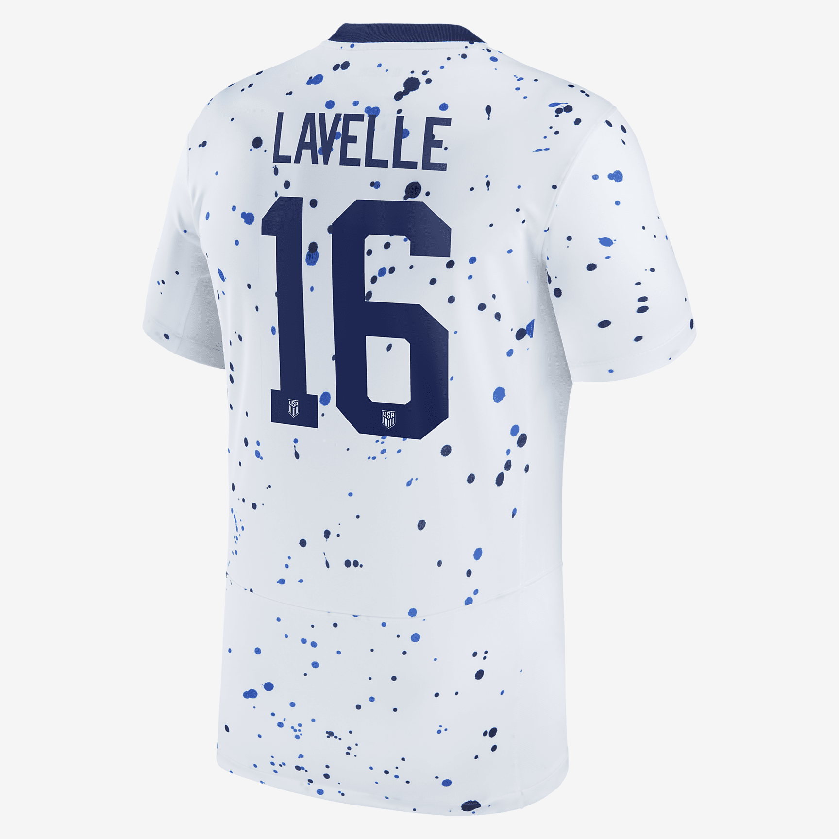 Rose Lavelle USWNT 2023 Stadium Home Men's Nike Dri-FIT Soccer Jersey - White