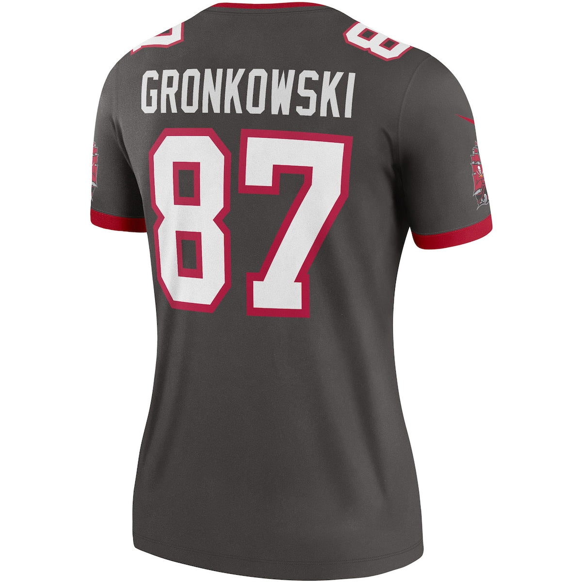 Women's Rob Gronkowski Nike Buccaneers Legend Jersey - Grey