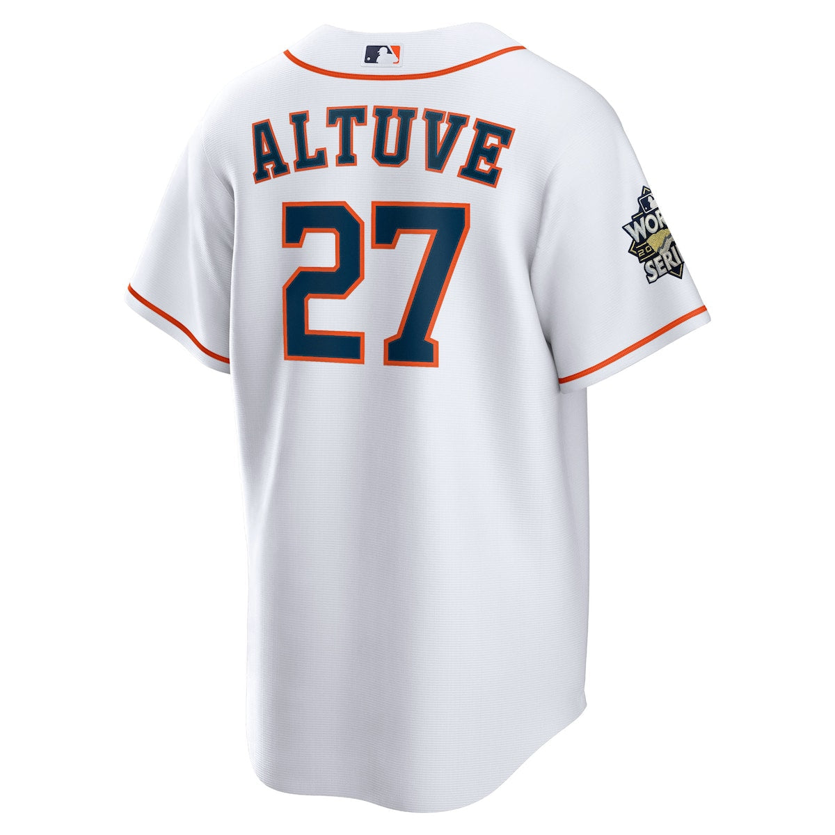 Men's Jose Altuve Nike Astros 2022 World Series Home Replica Jersey - White