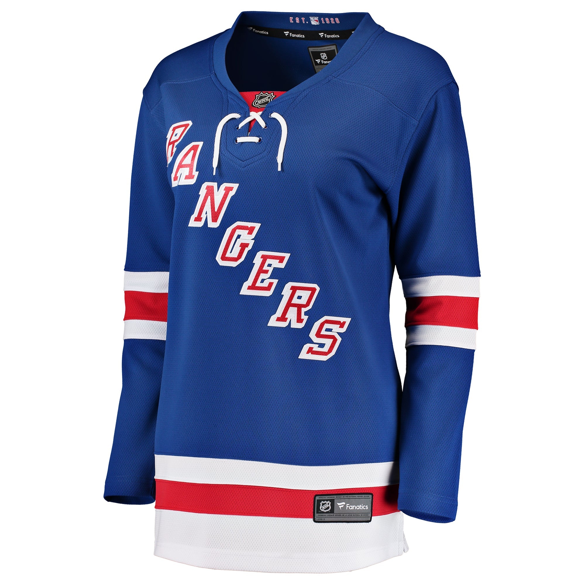 Women's Fanatics Branded Red New York Rangers Breakaway Home Jersey