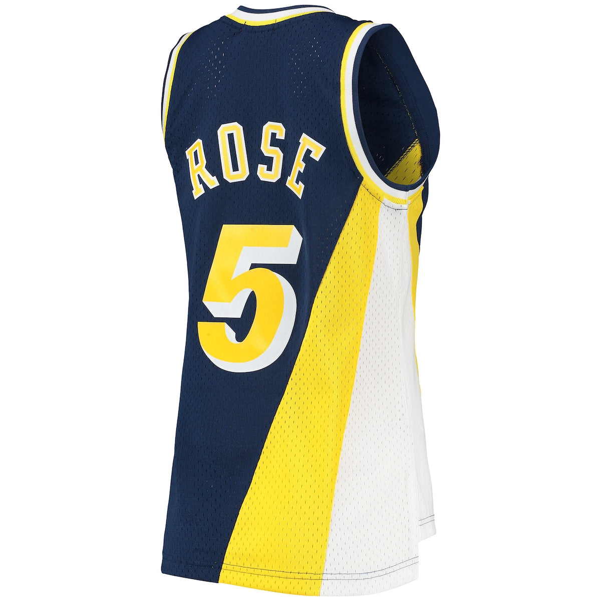 Women's Jalen Rose Mitchell & Ness Pacers 1996/97 Hardwood Classics Swingman Jersey - Navy