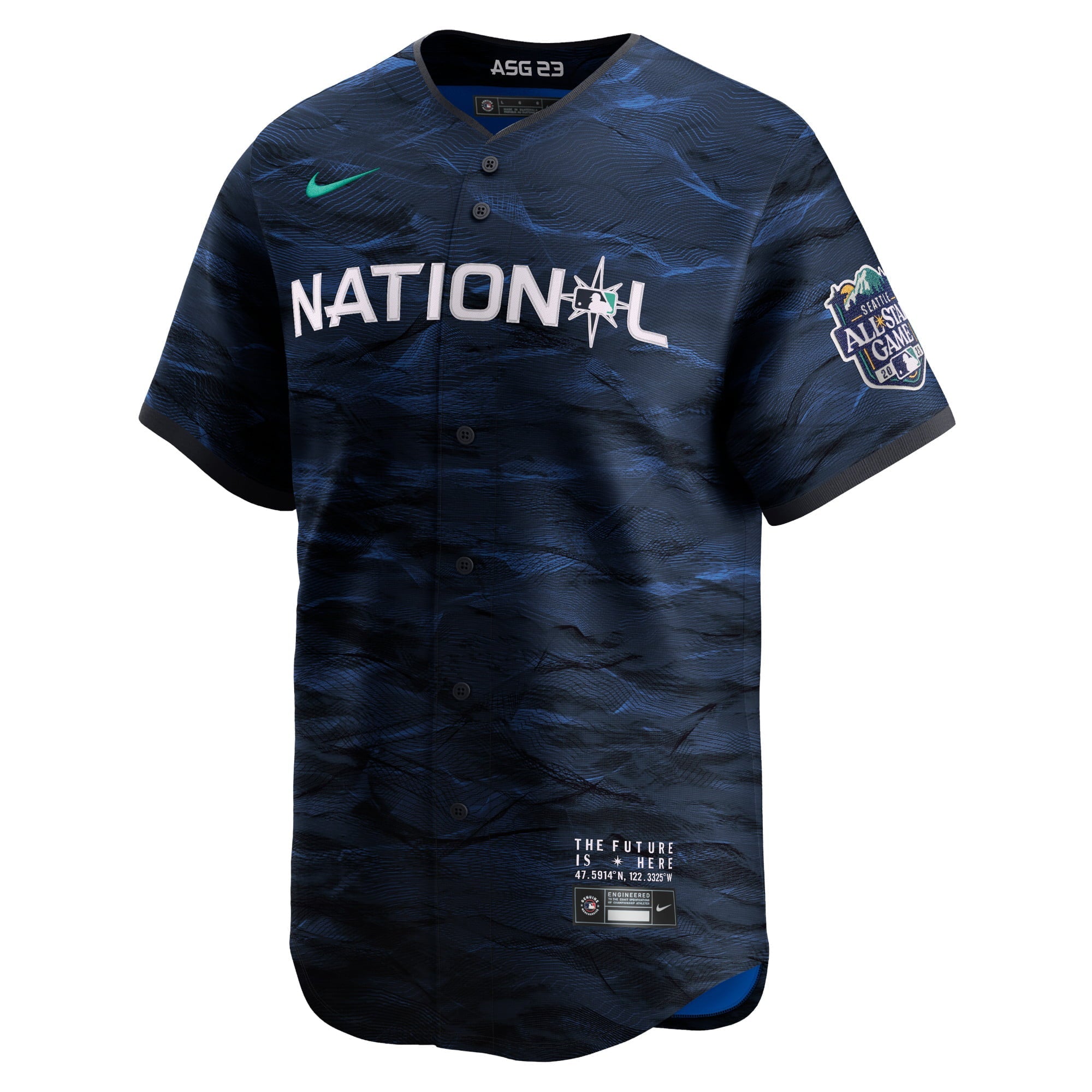 Men's Nike  Royal National League 2023 MLB All-Star Game Limited Jersey