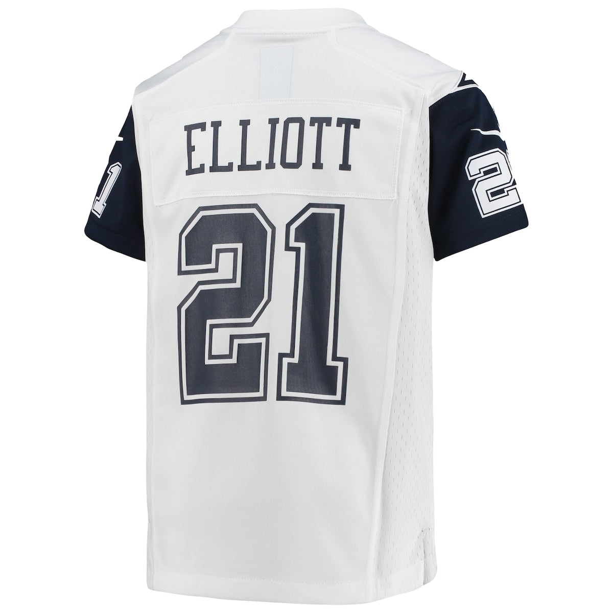 Boys' Grade School Ezekiel Elliott Nike Cowboys Game Jersey - White