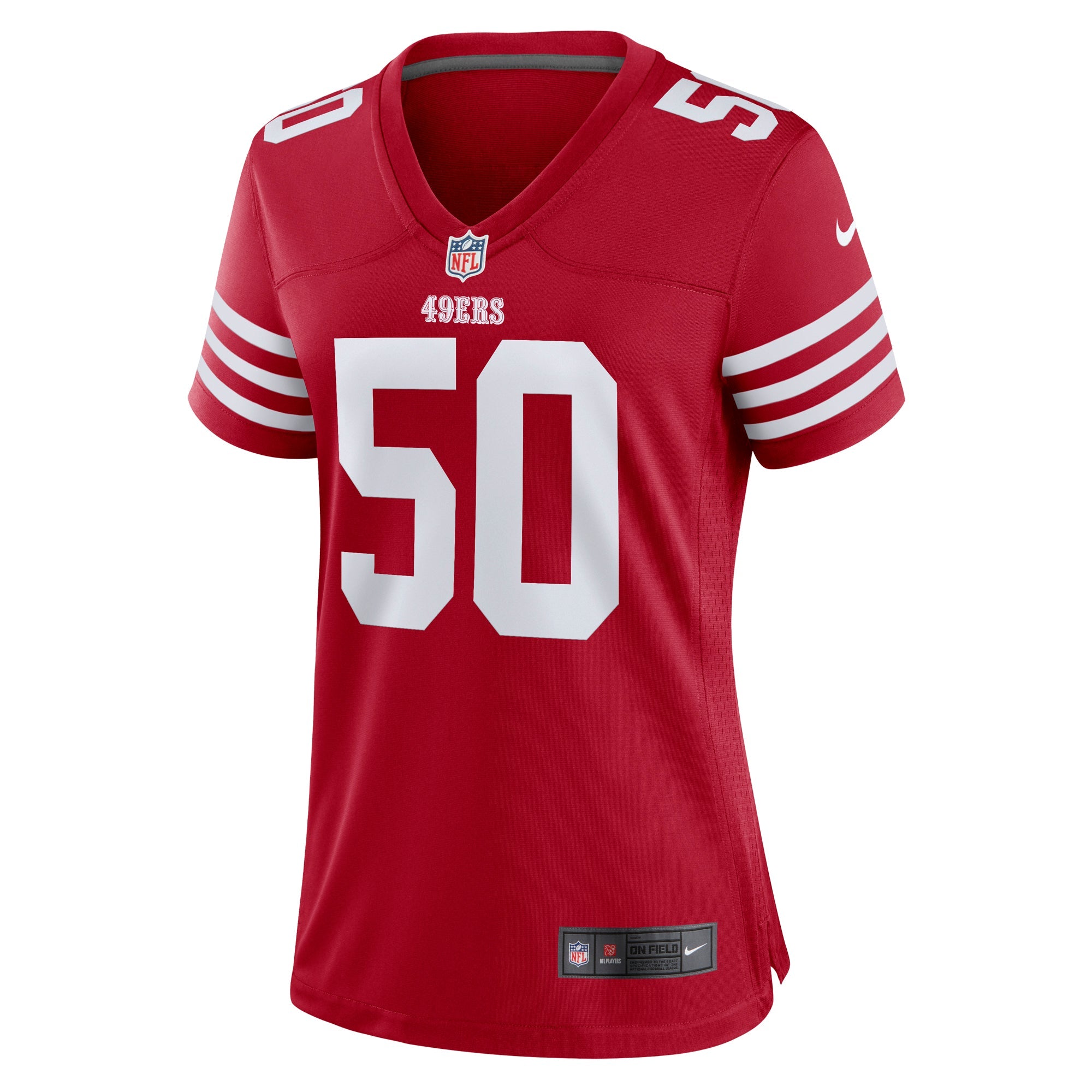 Women's Nike Jalen Graham Scarlet San Francisco 49ers Team Game Jersey