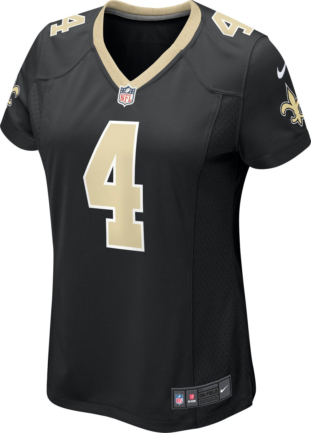 Nike Women's New Orleans Saints Derek Carr 4 Game N&N Jersey