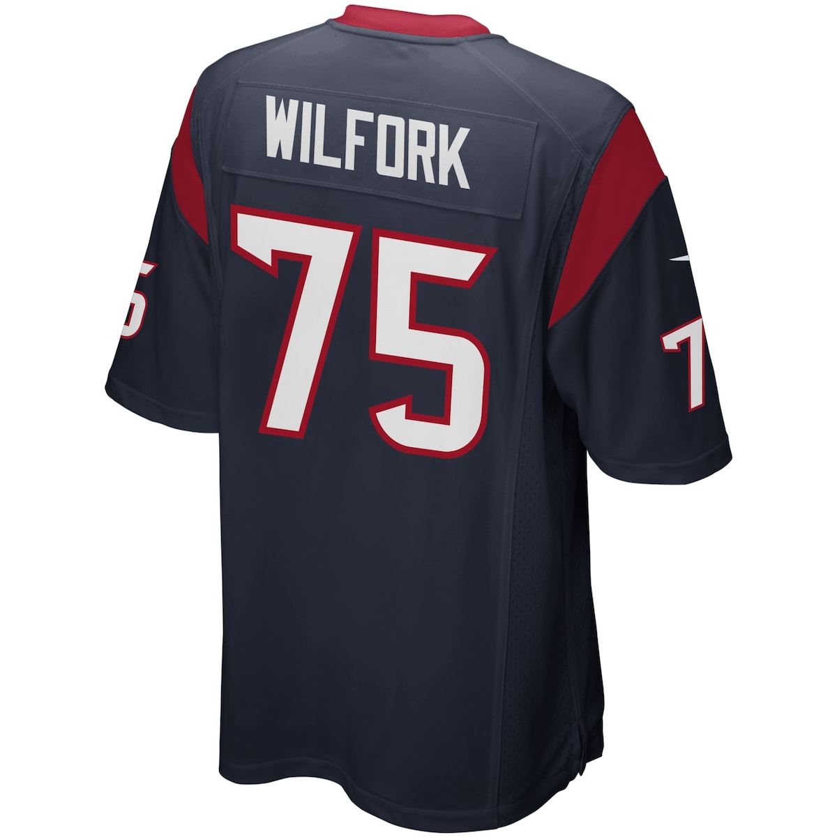 Men's Vince Wilfork Nike Texans Game Day Jersey - Navy