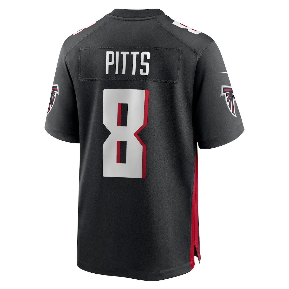 Boys' Grade School Kyle Pitts Nike Falcons Game Jersey - Black