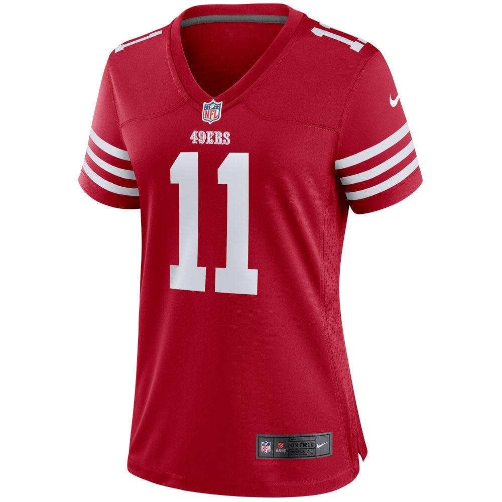 Women's Nike Brandon Aiyuk Scarlet San Francisco 49ers Player Game Jersey