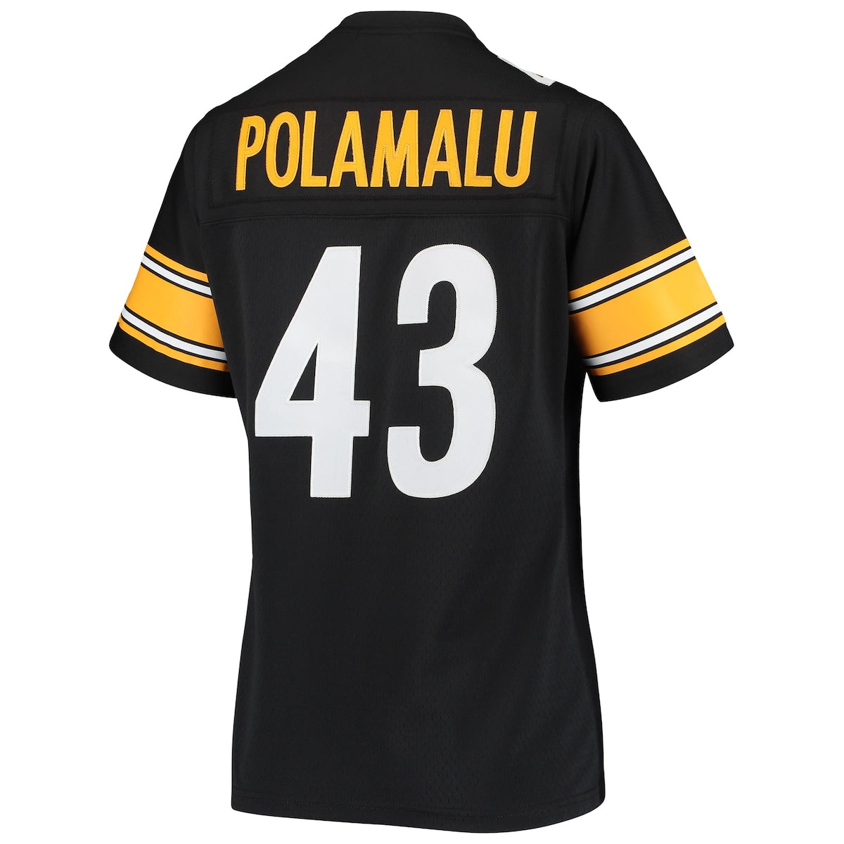 Women's Troy Polamalu Mitchell & Ness Steelers Legacy Replica Jersey - Black