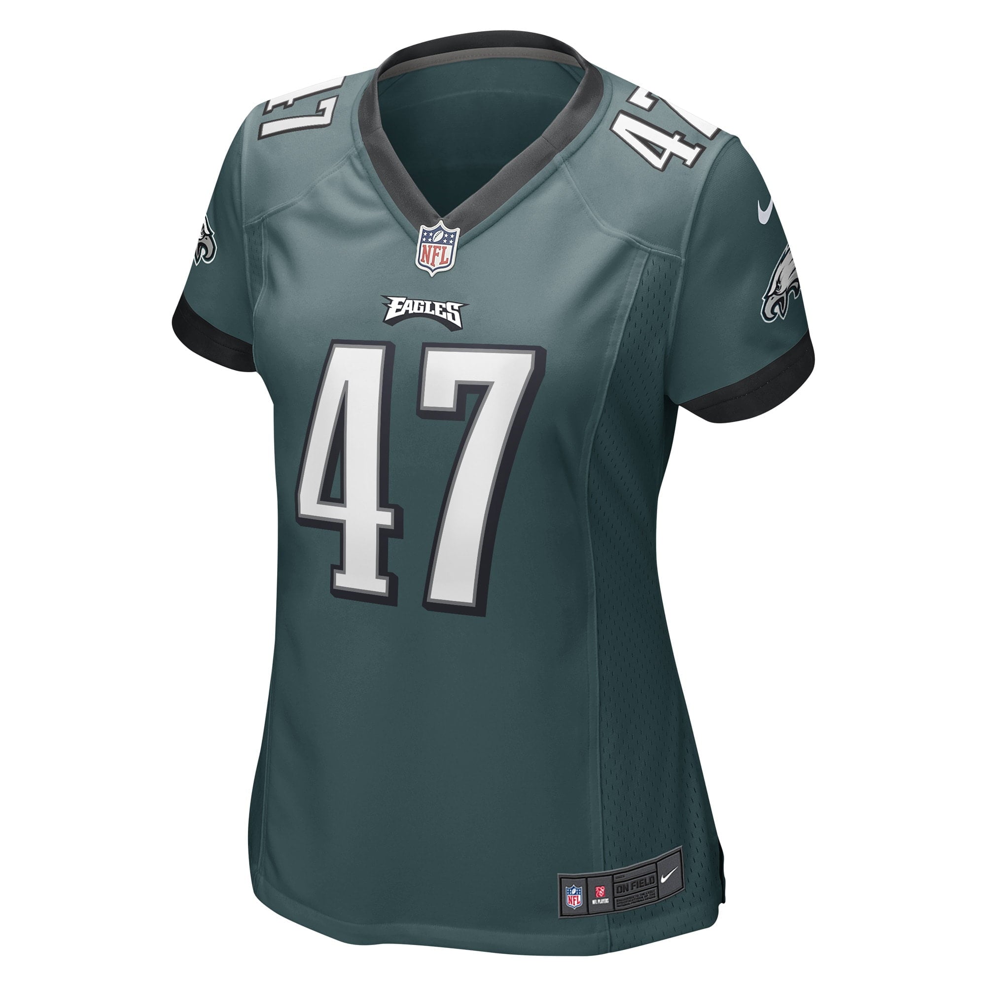 Women's Nike Dalton Keene Midnight Green Philadelphia Eagles Game Player Jersey