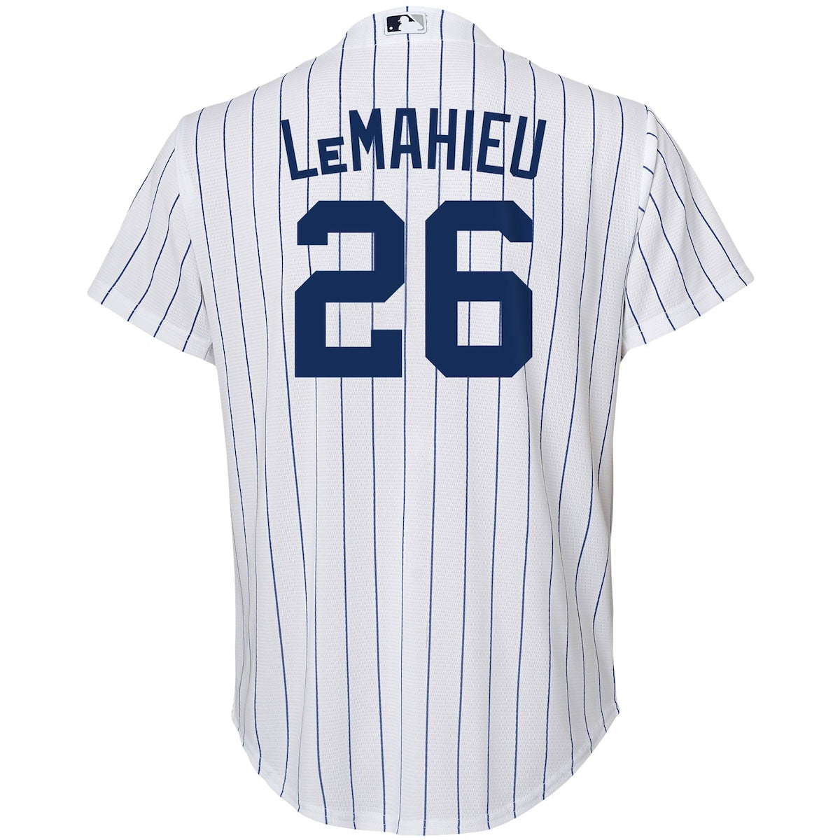 Boys' Grade School DJ LeMahieu Nike Yankees Replica Player Jersey - White