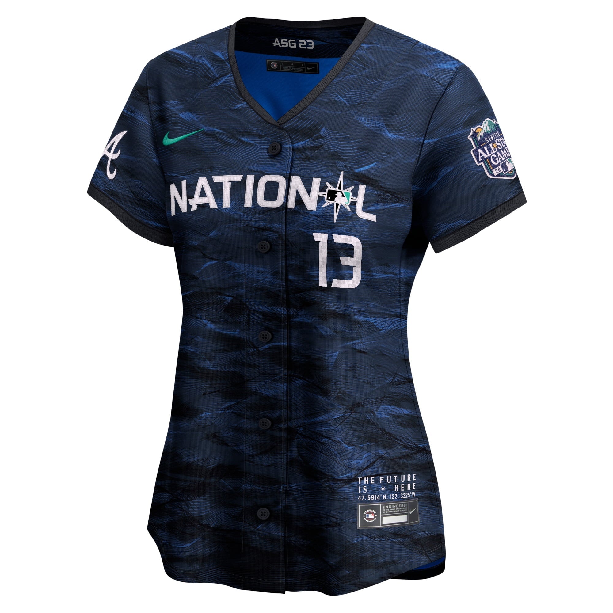 Women's Nike Ronald Acu-a Jr. Royal National League 2023 MLB All-Star Game Limited Player Jersey