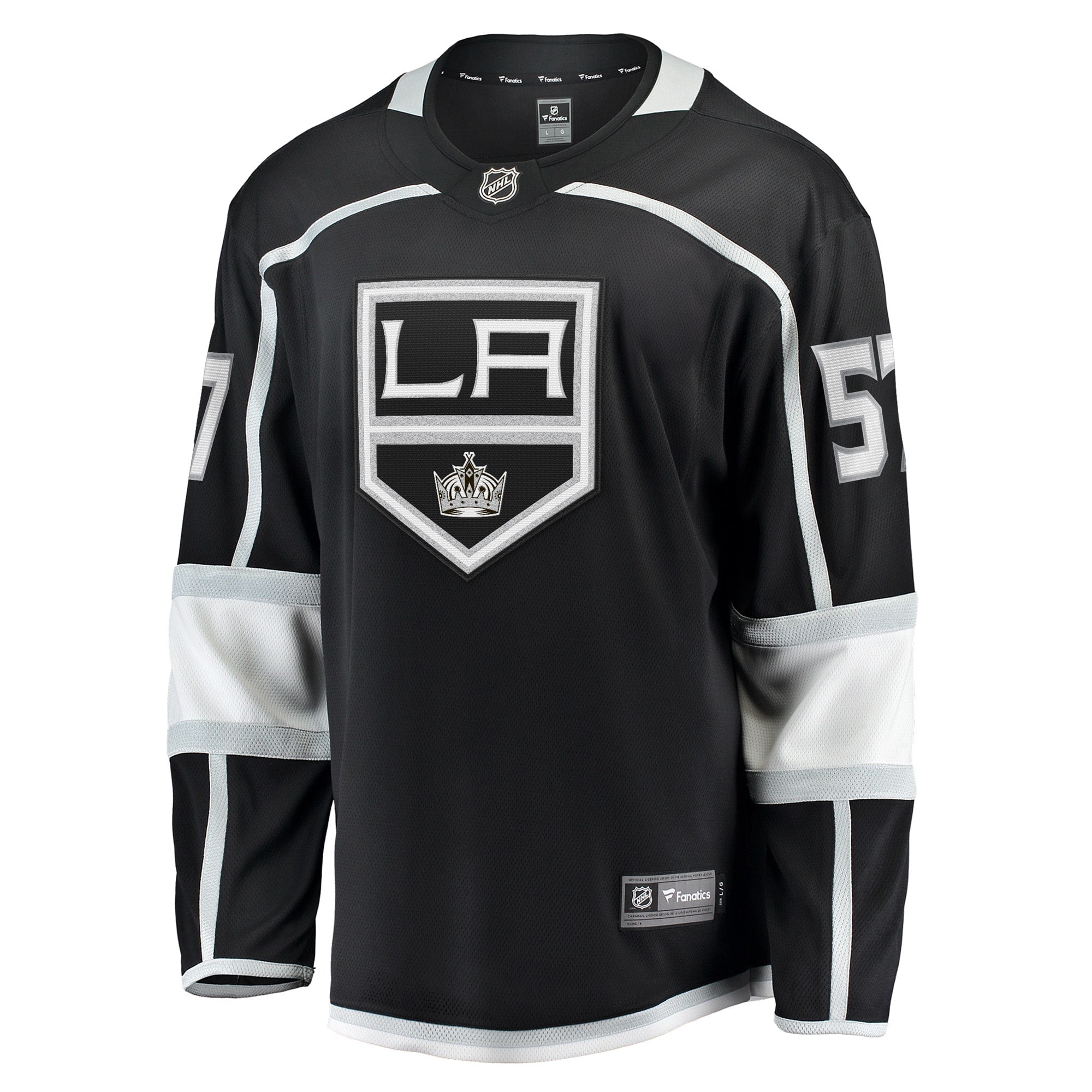 Men's Fanatics Branded Jacob Moverare Black Los Angeles Kings Home Breakaway Player Jersey