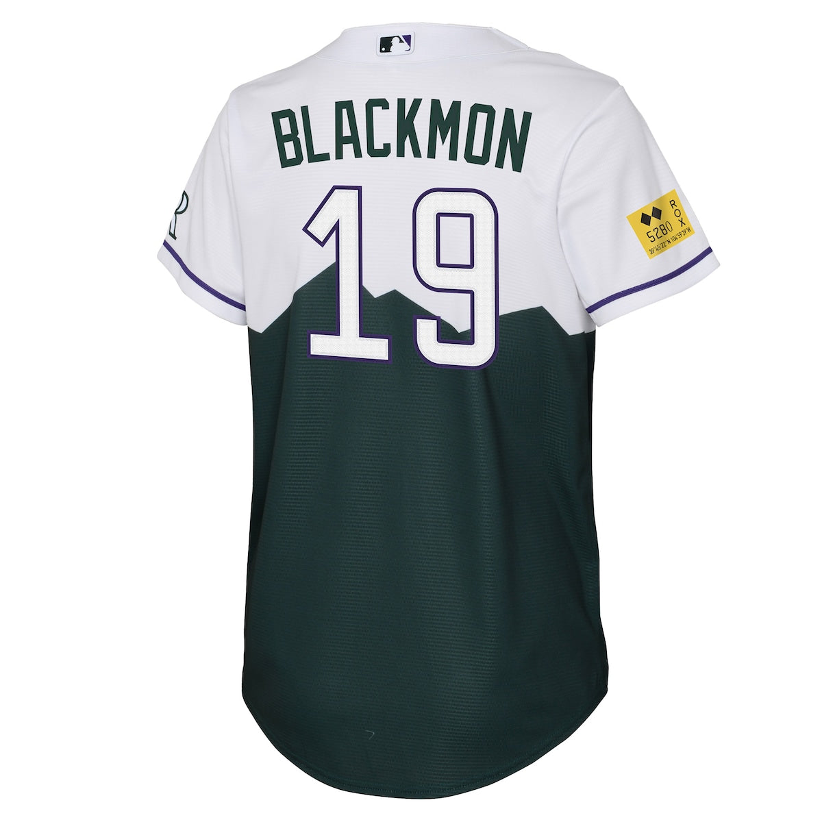 Boys' Grade School Charlie Blackmon Nike Rockies 2022 City Connect Replica Jersey - Green