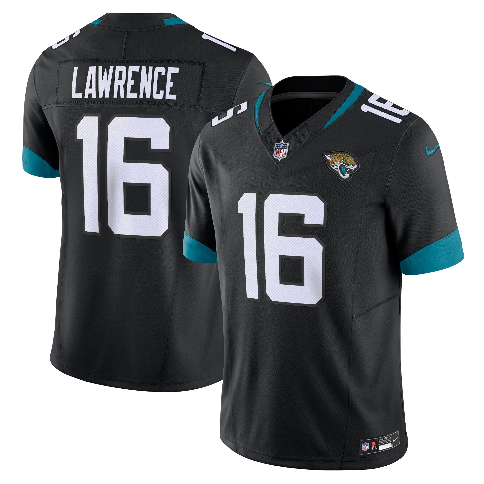 Trevor Lawrence Jacksonville Jaguars Nike Alternate Vapor F.U.S.E. Limited Jersey - Black