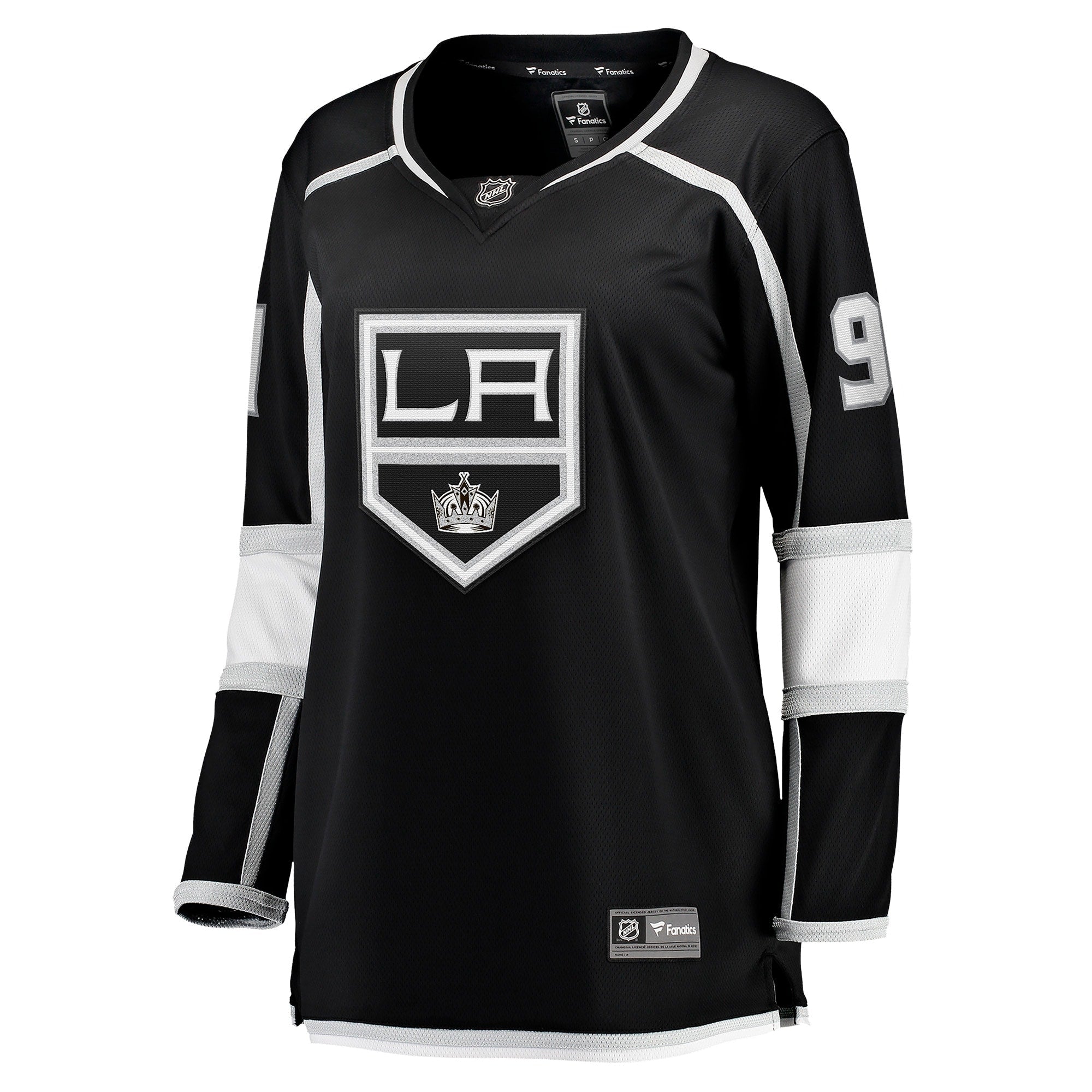 Women's Fanatics Branded Carl Grundstrom Black Los Angeles Kings Home Breakaway Player Jersey