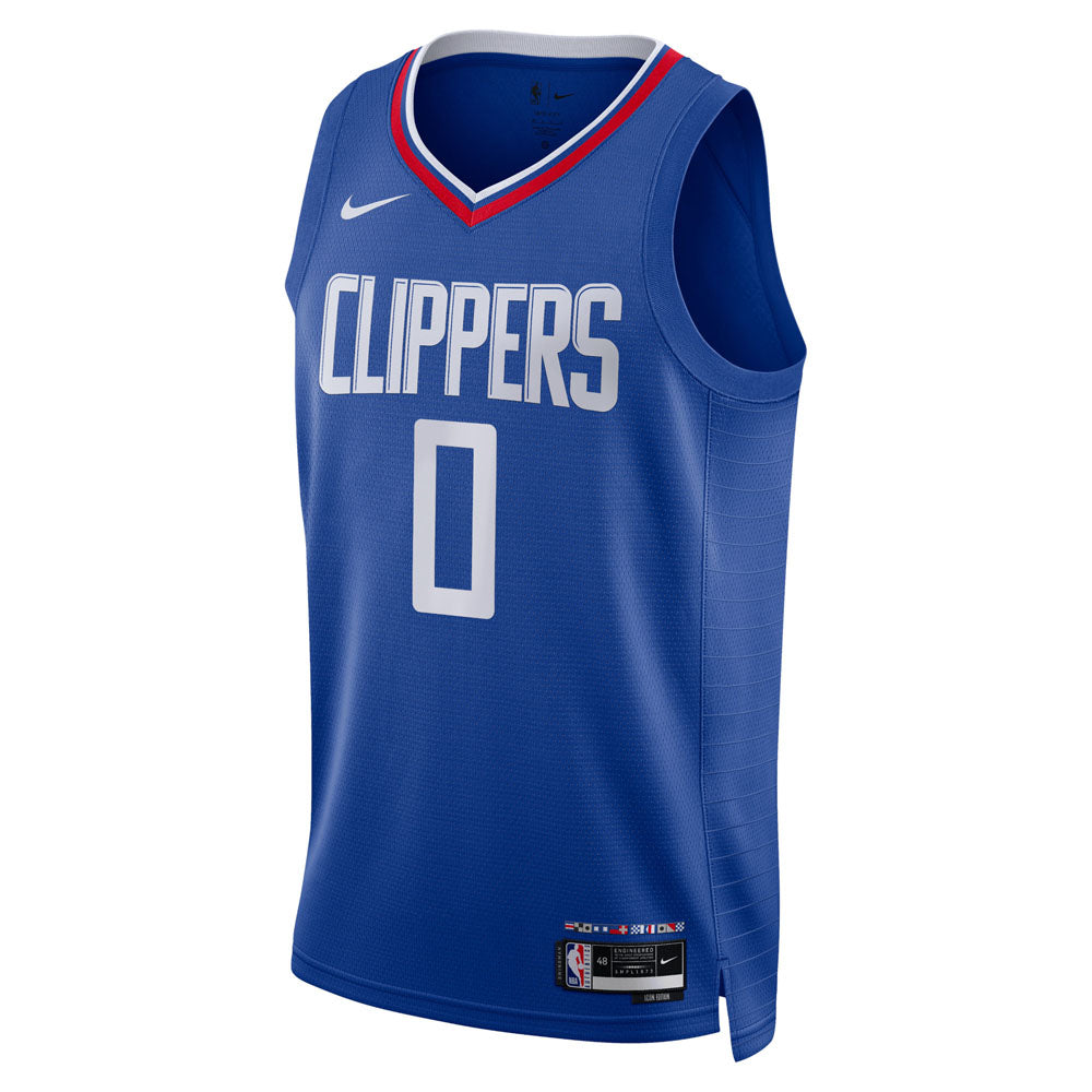 Men's Los Angeles Clippers Russell Westbrook Icon Edition Jersey - Blue