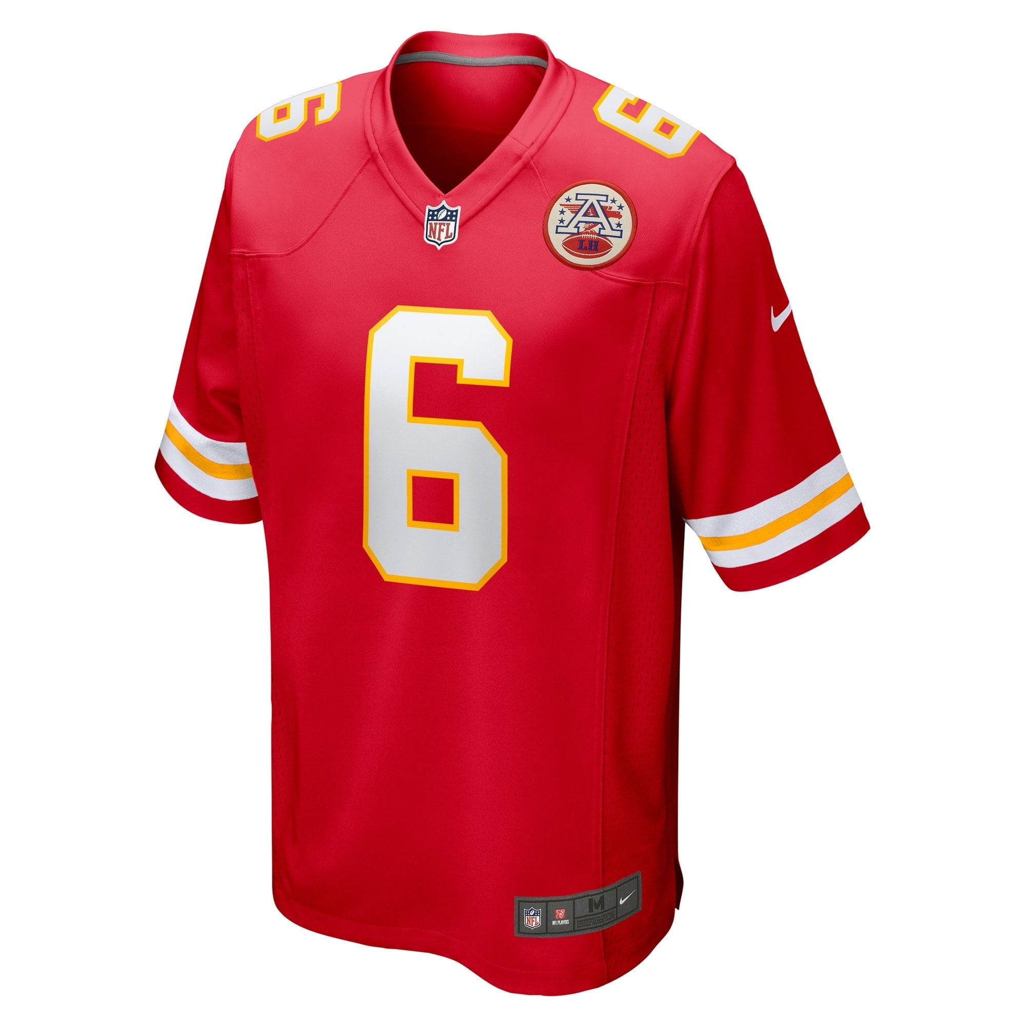 Men's Nike Bryan Cook Red Kansas City Chiefs Game Player Jersey