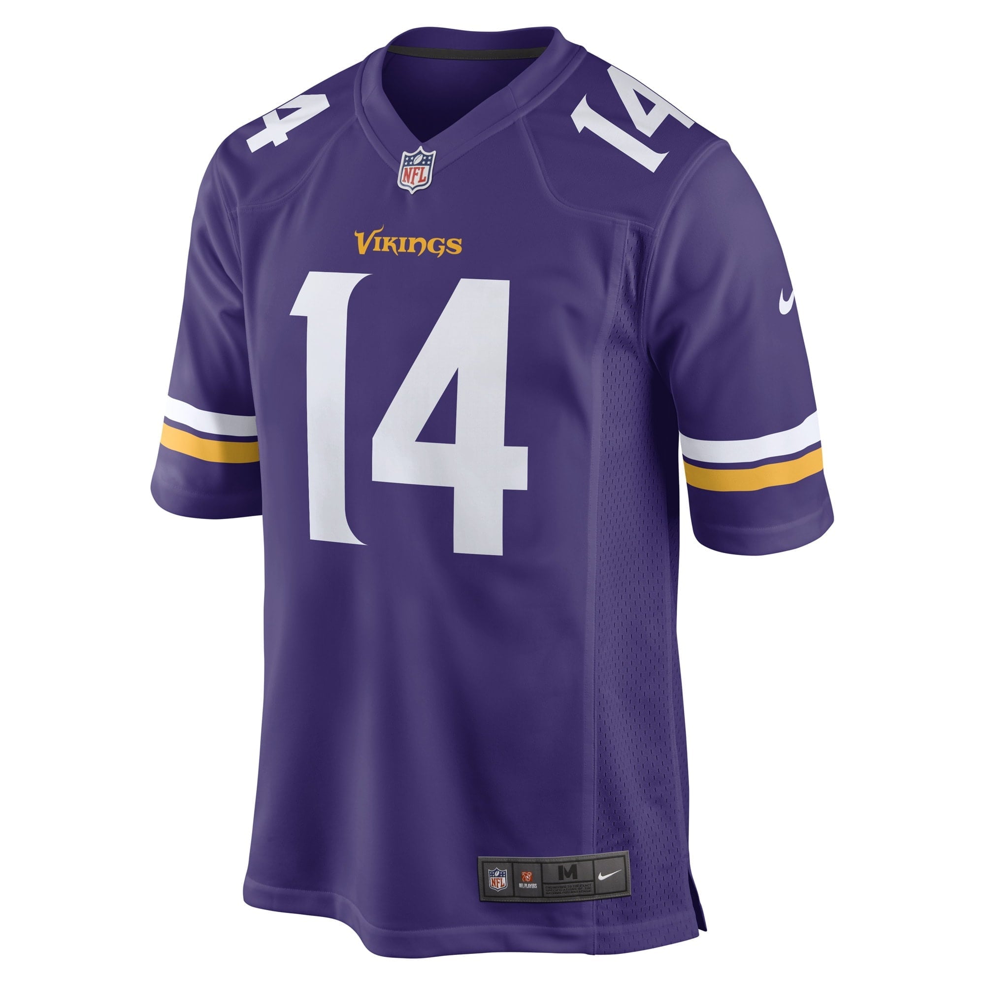 Men's Nike Ryan Wright Purple Minnesota Vikings Game Player Jersey