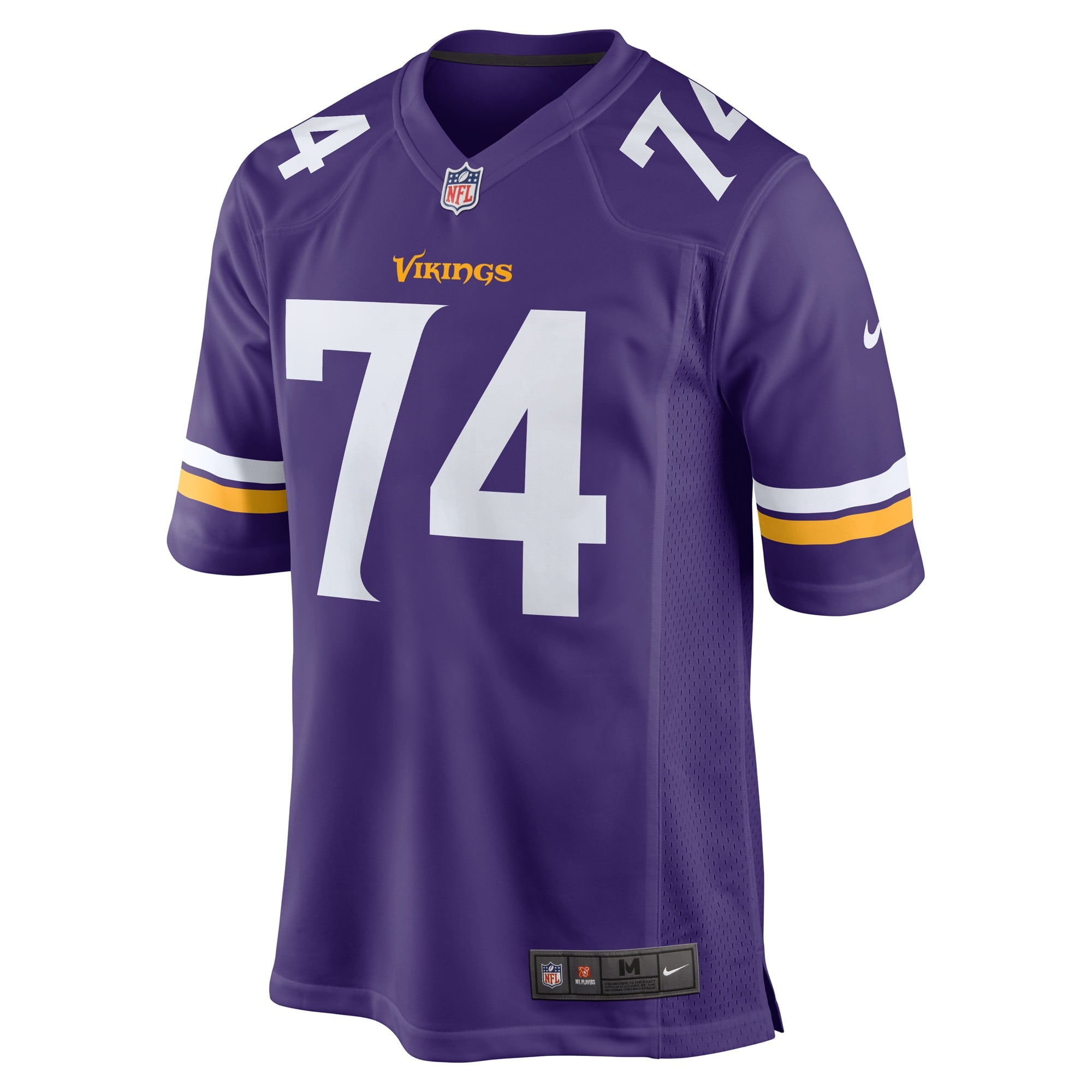 Men's Nike Oli Udoh Purple Minnesota Vikings Game Jersey