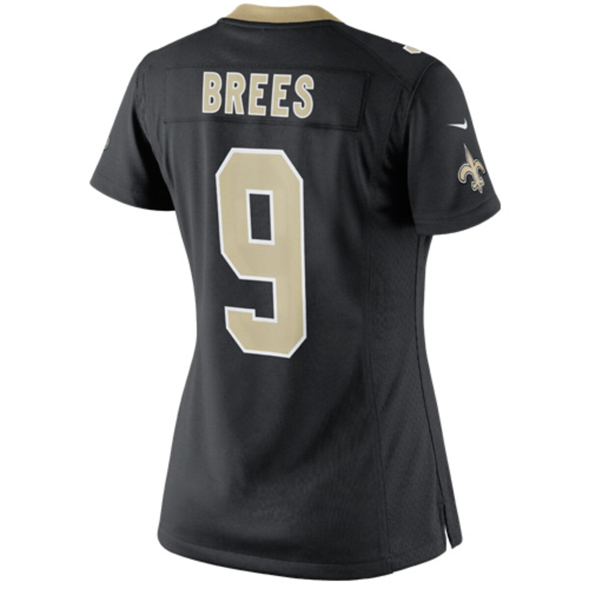Women's Drew Brees Nike Saints Game Jersey - Black