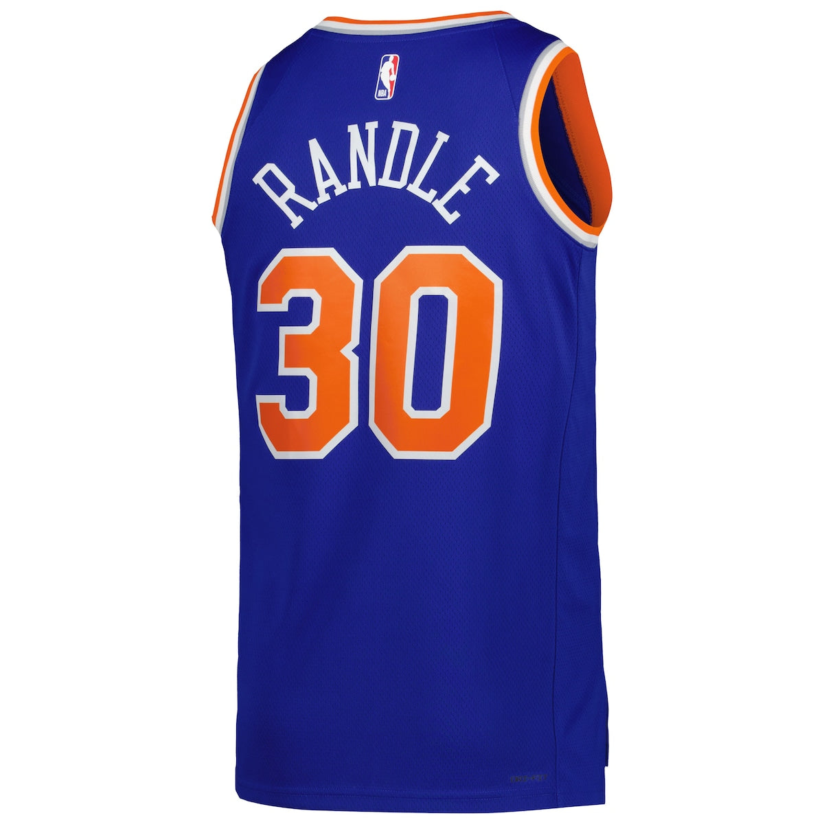 Men's Julius Randle Nike Knicks 2022/23 Swingman Jersey Icon Edition - Blue