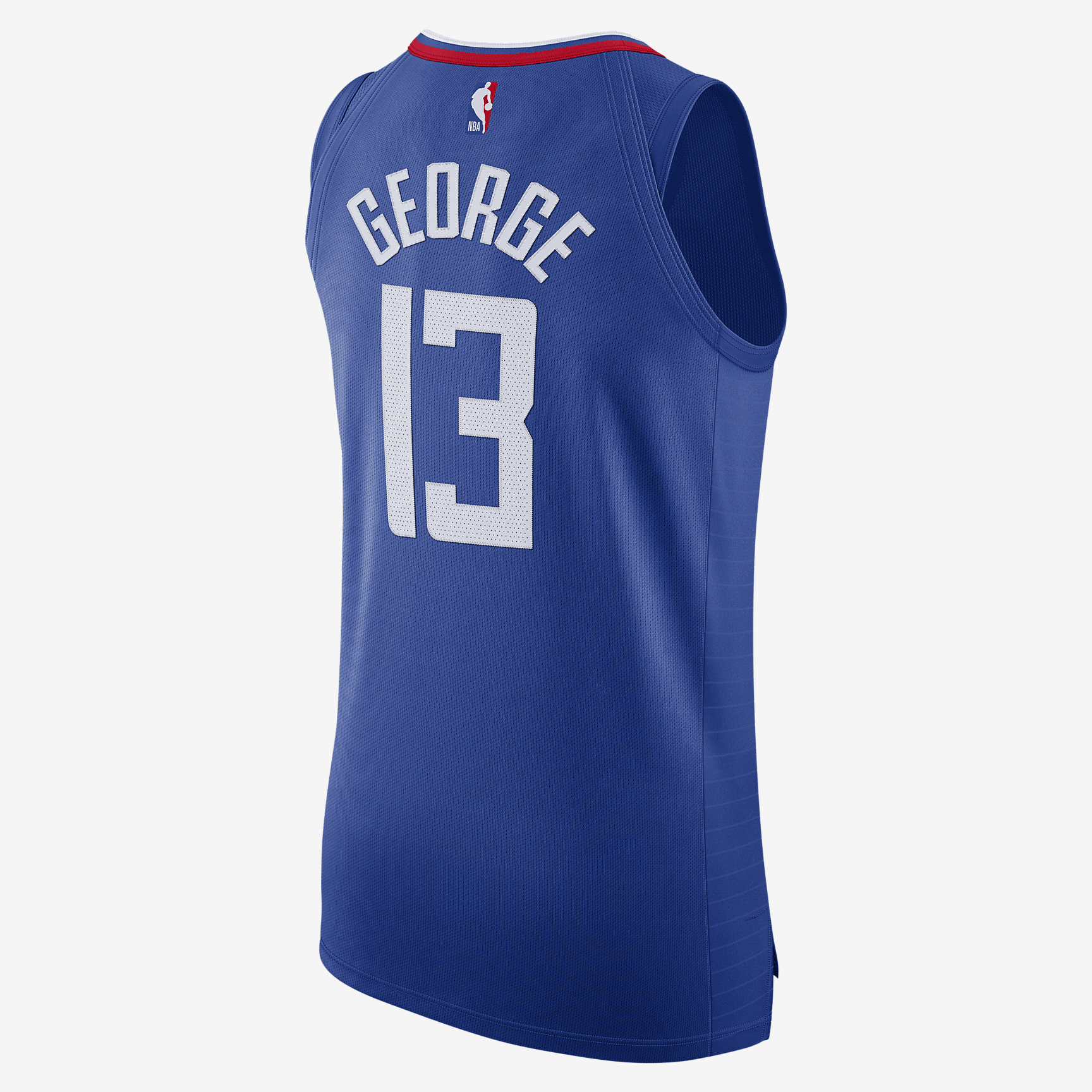 Paul George Clippers Icon Edition 2020 Nike NBA Authentic Jersey - Rush Blue
