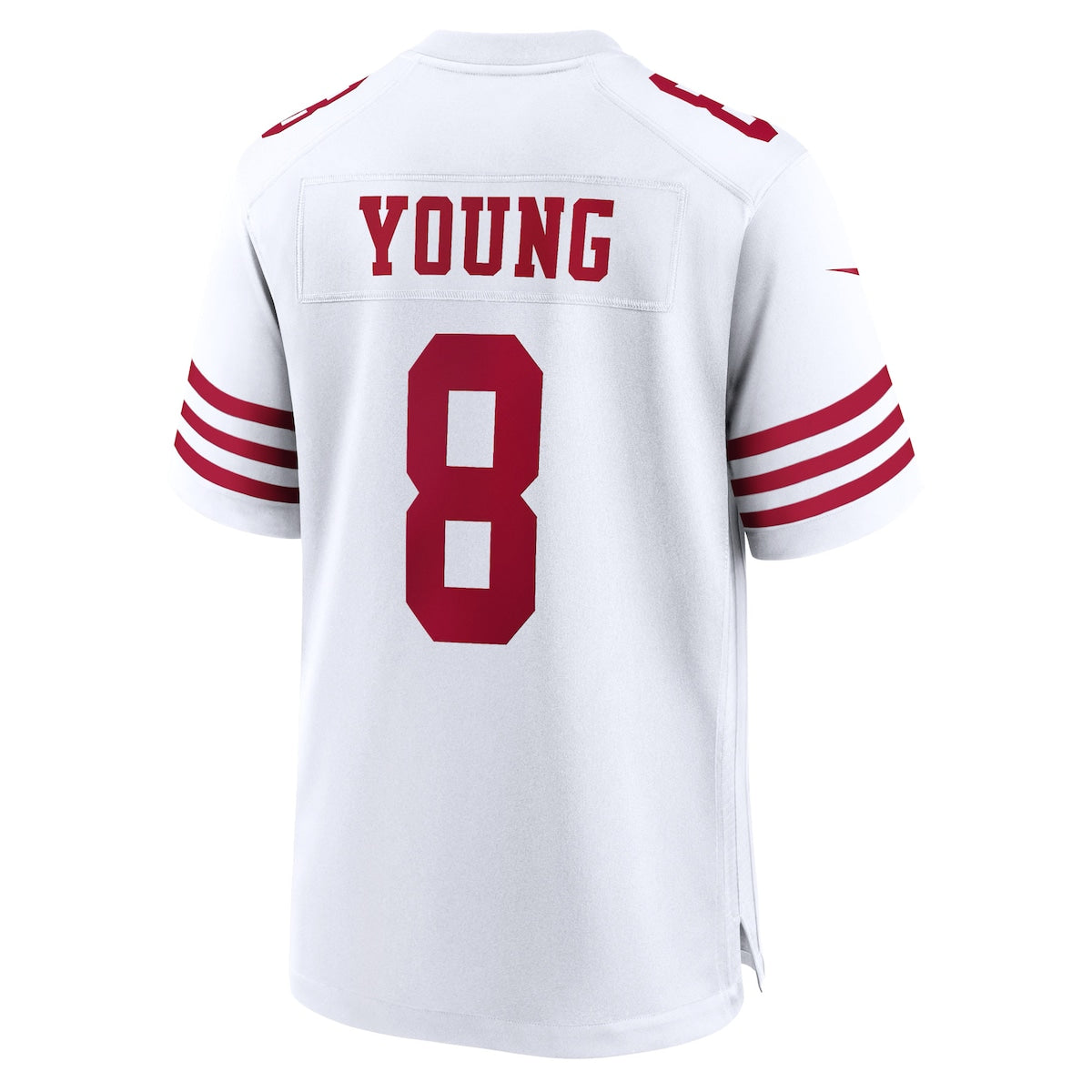 Men's Steve Young Nike 49ers Retired Game Jersey - White