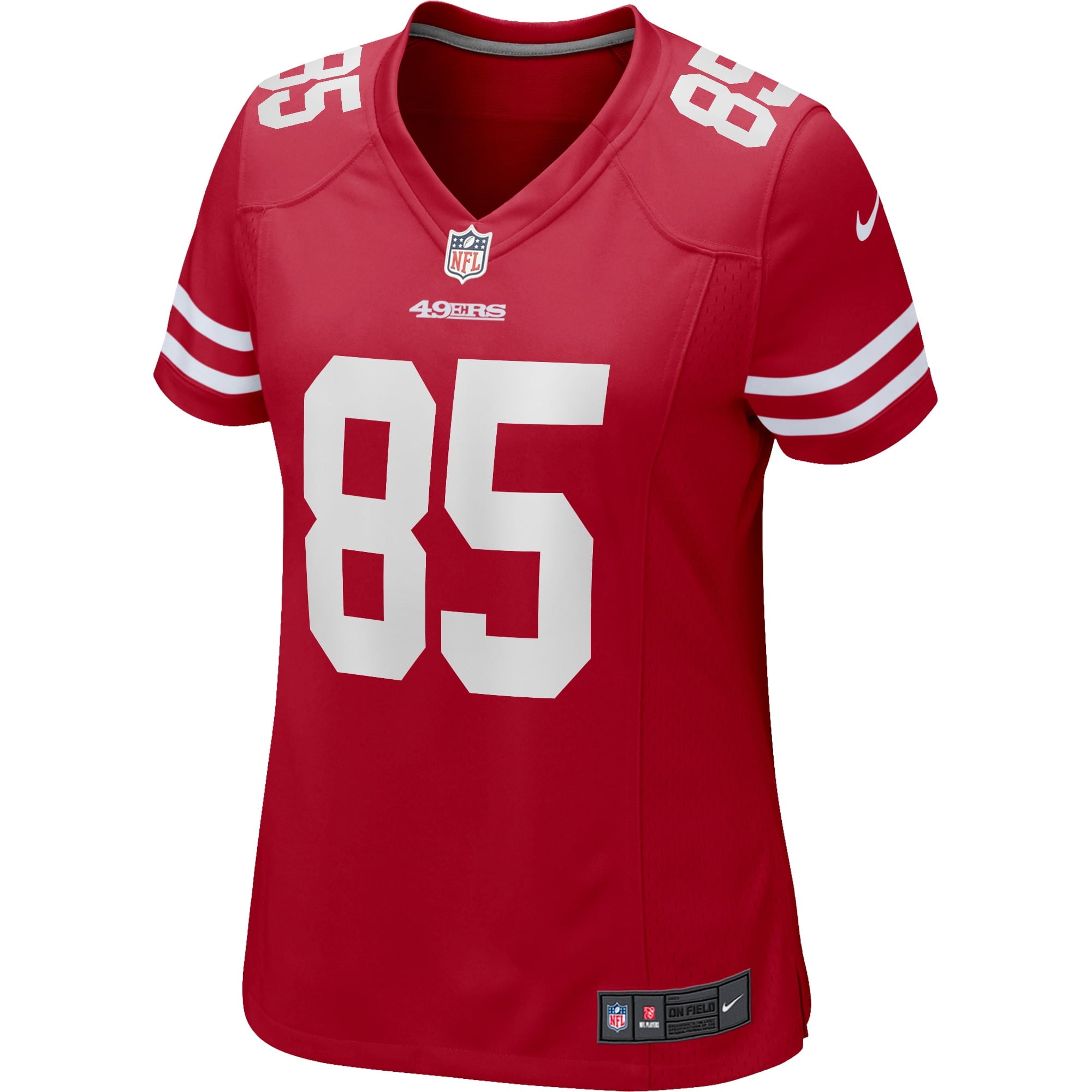 Women's Nike George Kittle Red San Francisco 49ers Game Jersey