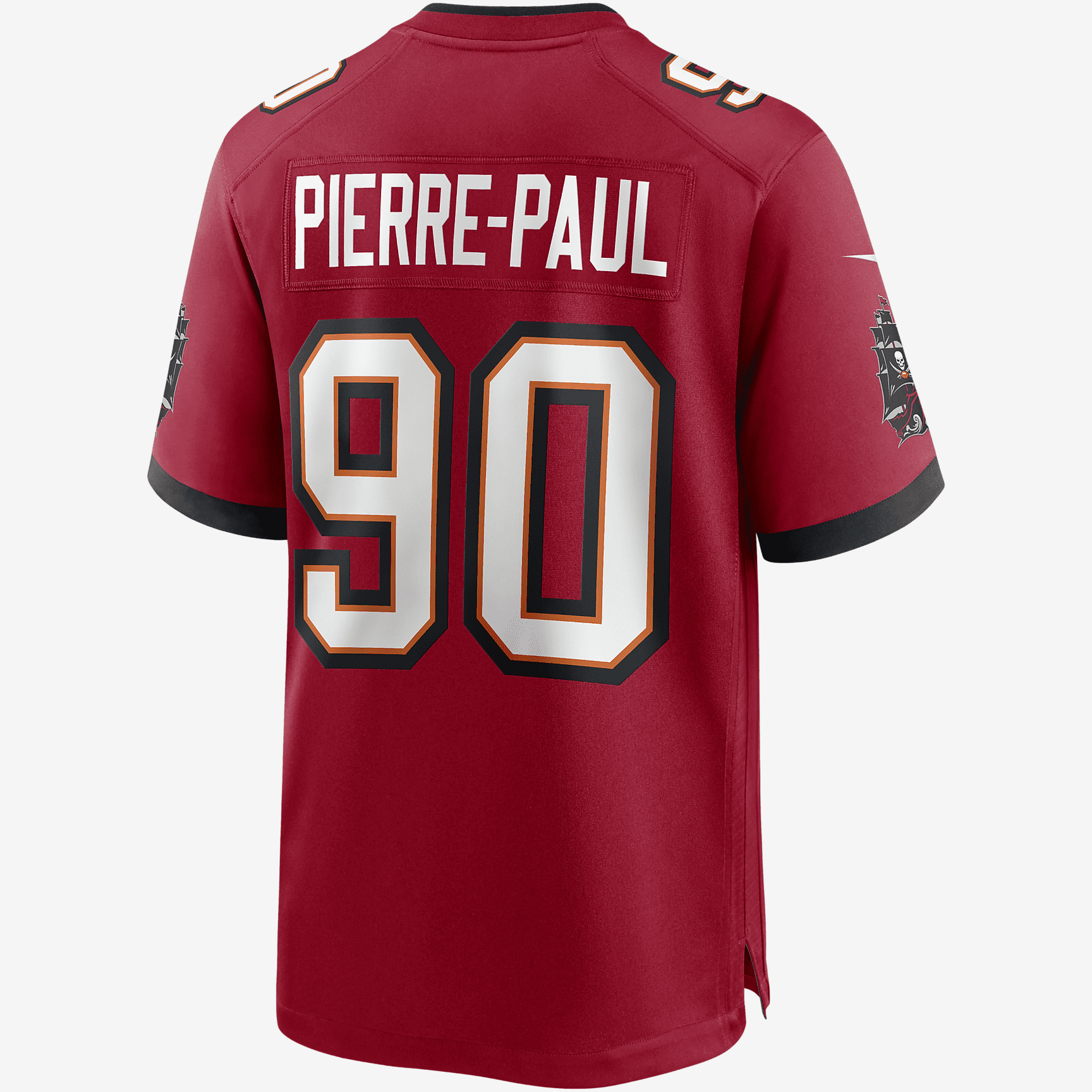NFL Tampa Bay Buccaneers (Jason Pierre-Paul) Men's Game Football Jersey - University Red