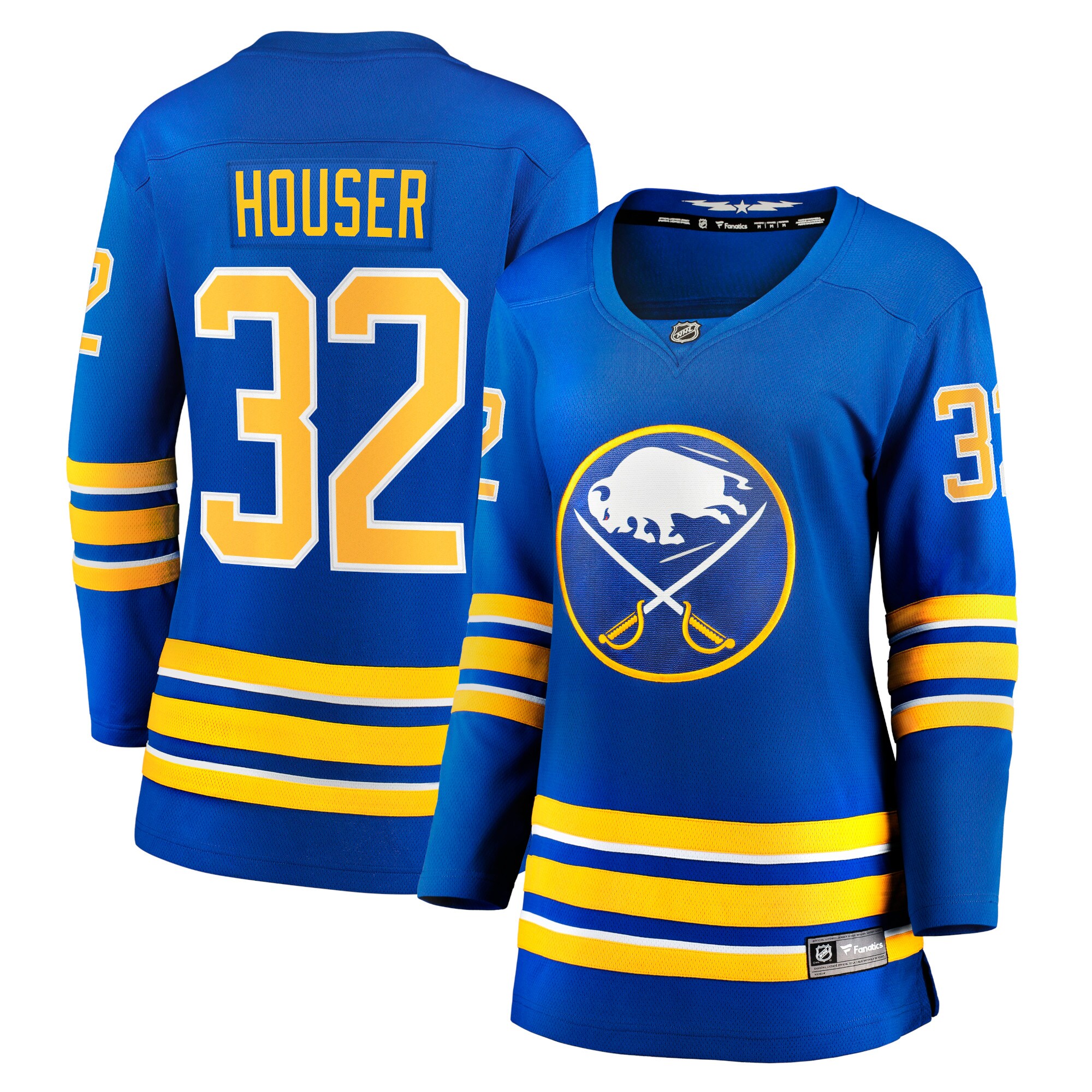 Michael Houser Buffalo Sabres Fanatics Branded Women's Home Breakaway Jersey - Royal