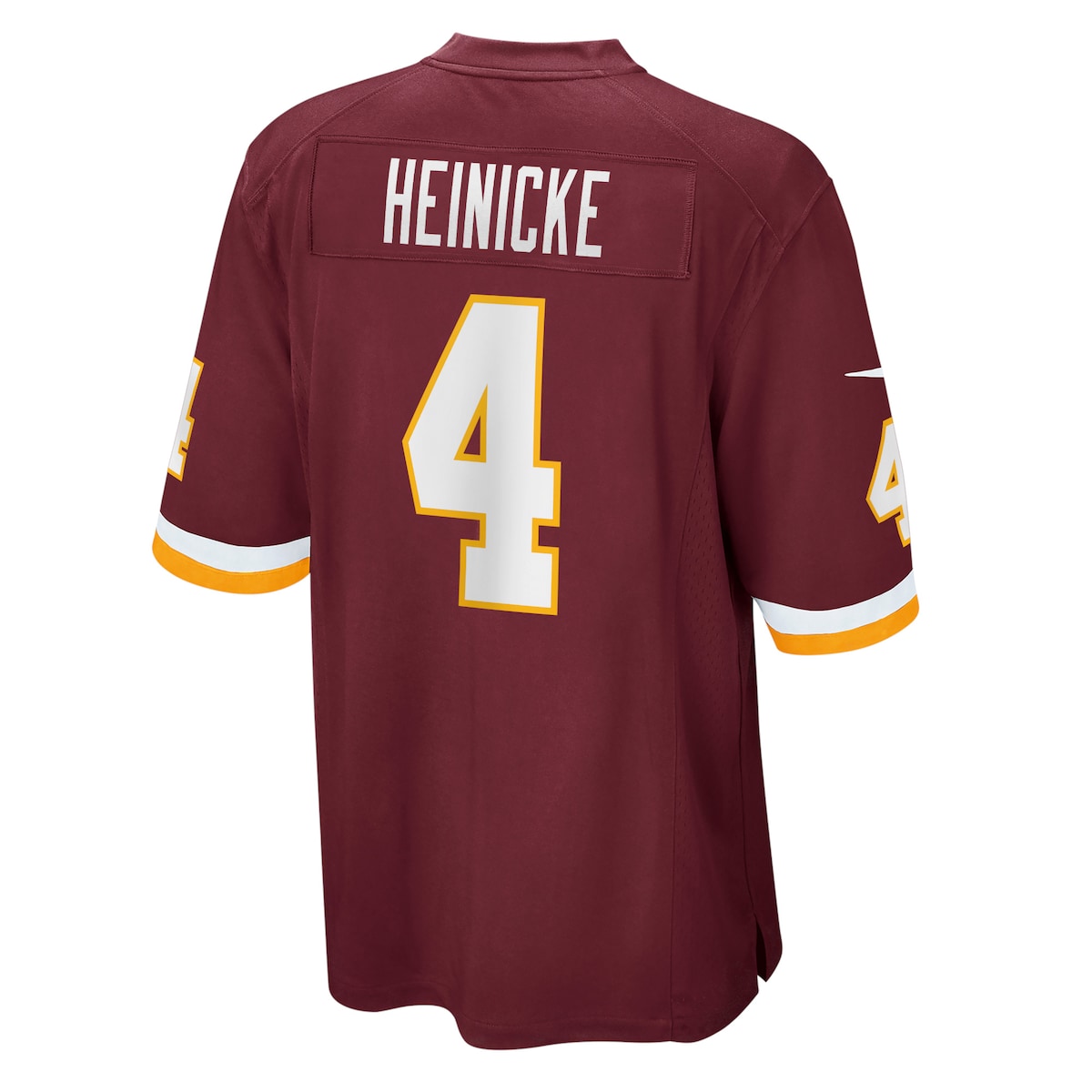 Men's Taylor Heinicke Nike Commanders Alternate Game Jersey - Maroon