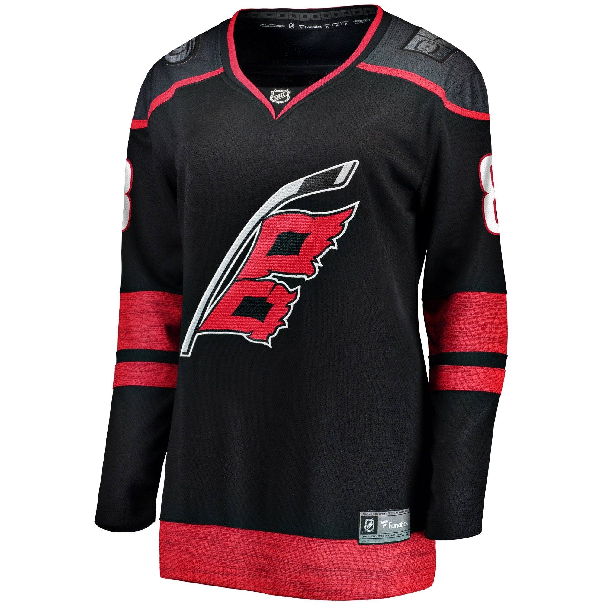 Women's Fanatics Branded Black Carolina Hurricanes Home Breakaway Player Jersey