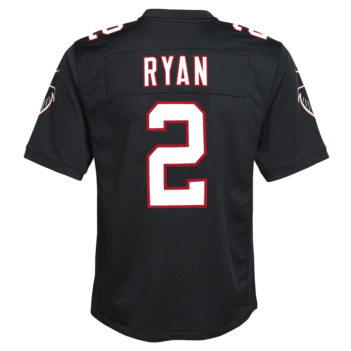 Boys' Grade School Matt Ryan Nike Falcons Game Jersey - Black