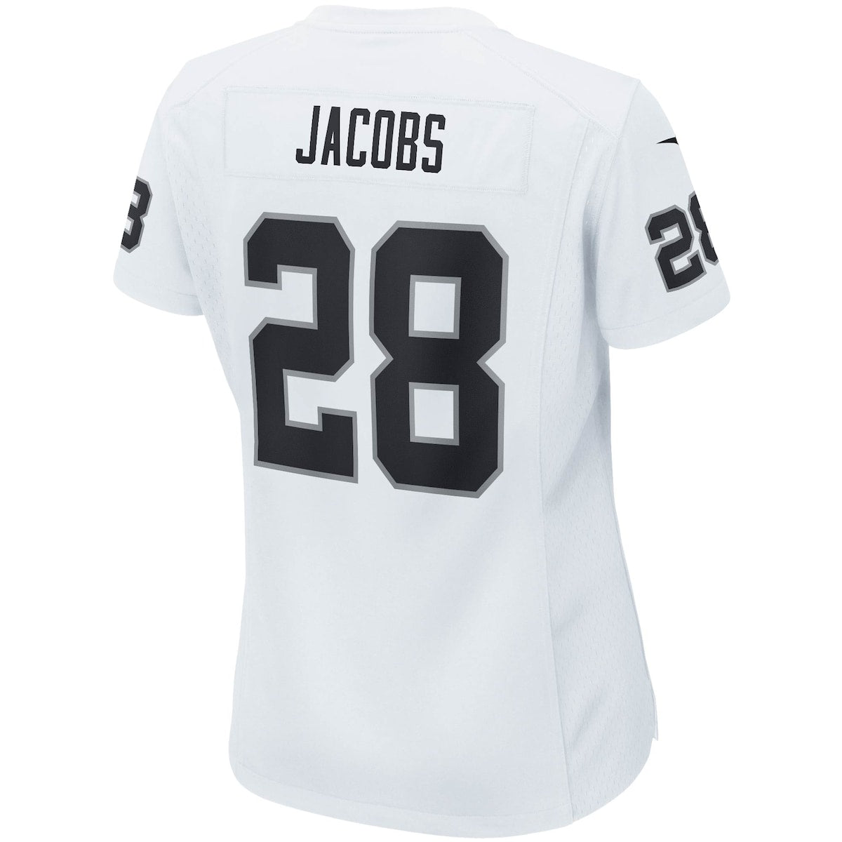 Women's Josh Jacobs Nike Raiders Game Jersey - White