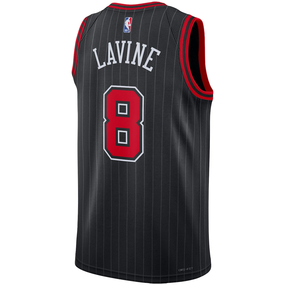 Men's Zach LaVine Jordan Bulls 2022/23 Swingman Jersey Statement Edition - Black