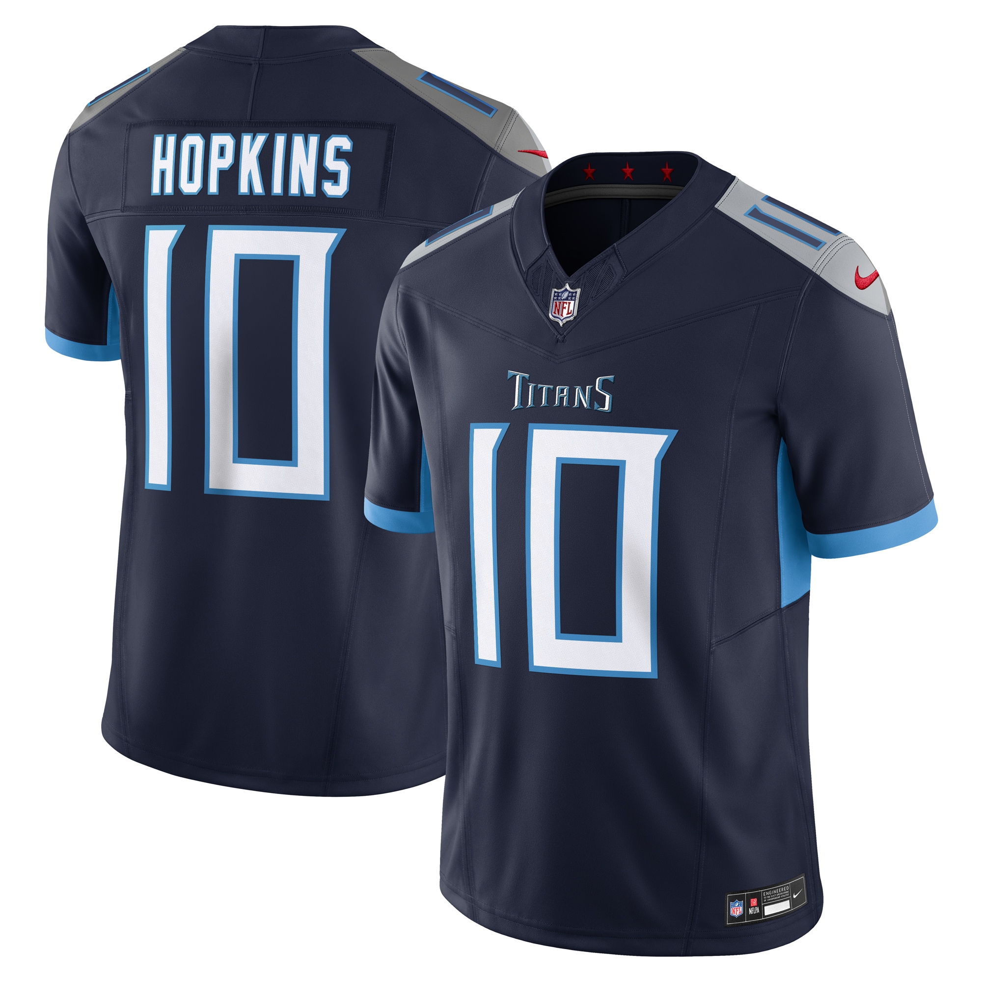 DeAndre Hopkins Tennessee Titans Nike  Vapor F.U.S.E. Limited Jersey - Navy