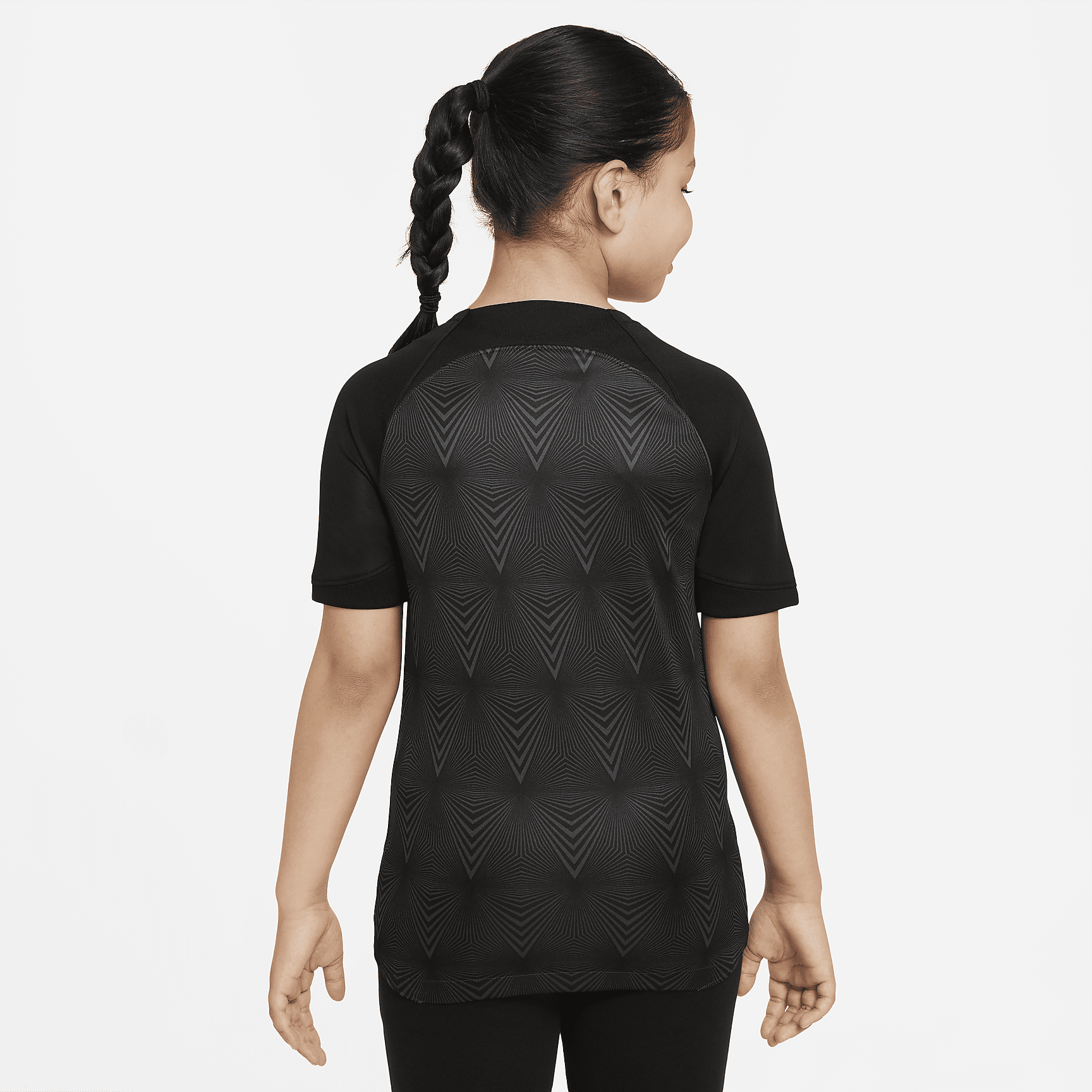 Eintracht Frankfurt 2022/23 Stadium Away Big Kids' Nike Dri-FIT Soccer Jersey - Black/Anthracite/White