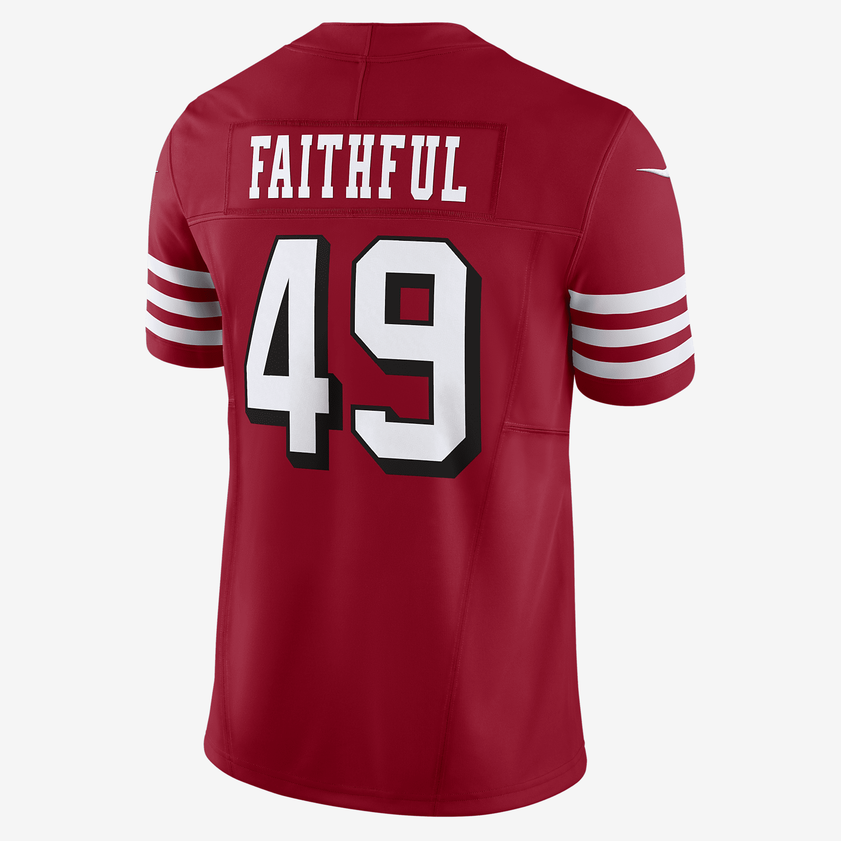 The Faithful San Francisco 49ers Men's Nike Dri-FIT NFL Limited Football Jersey - Red