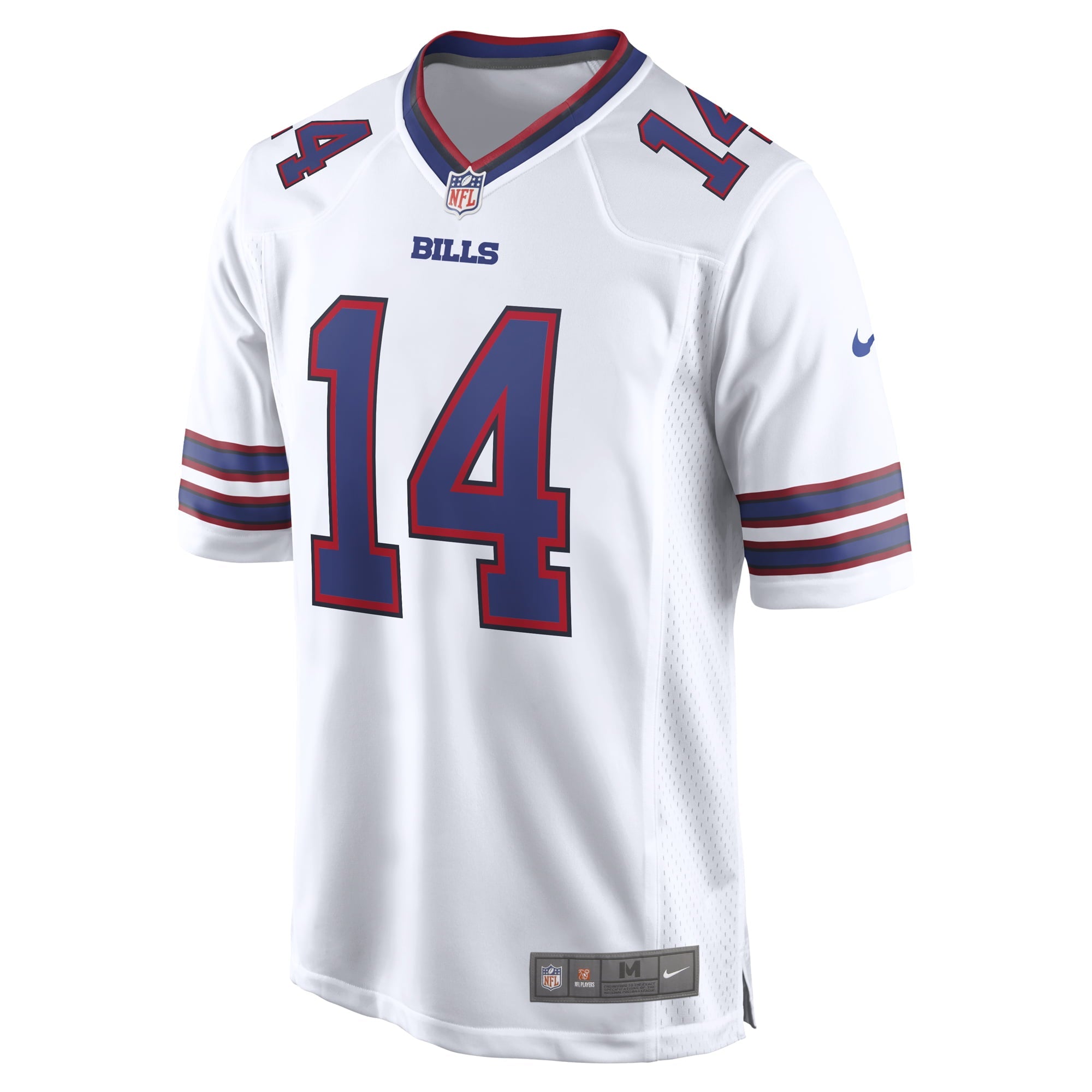Men's Nike Stefon Diggs White Buffalo Bills  Game Jersey