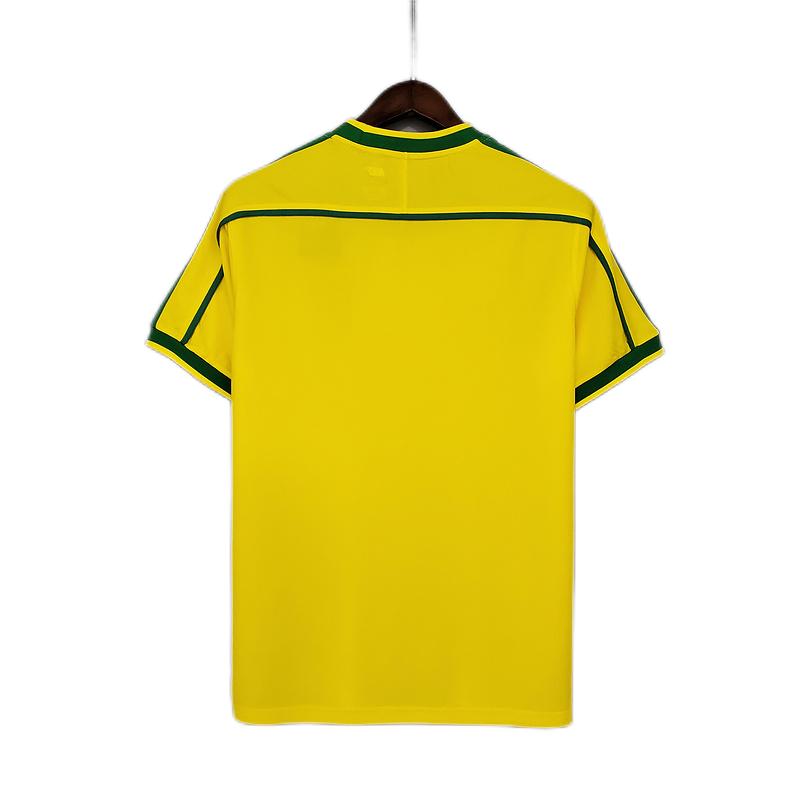 Brazil Home Jersey 1998 Retro