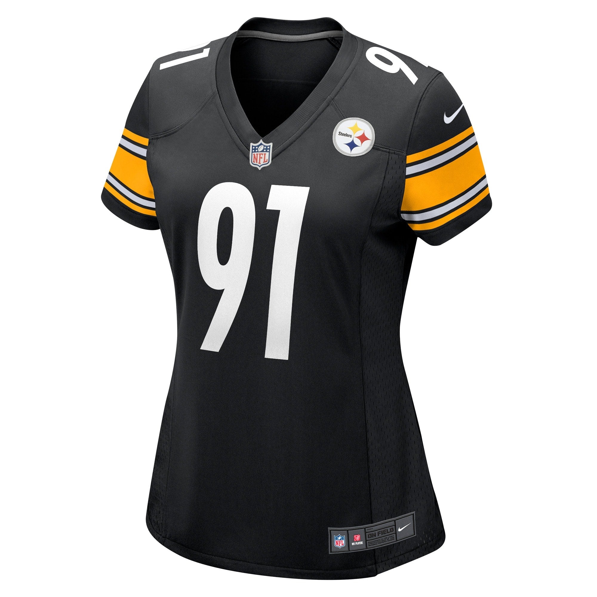 Women's Nike Delontae Scott Black Pittsburgh Steelers Game Player Jersey