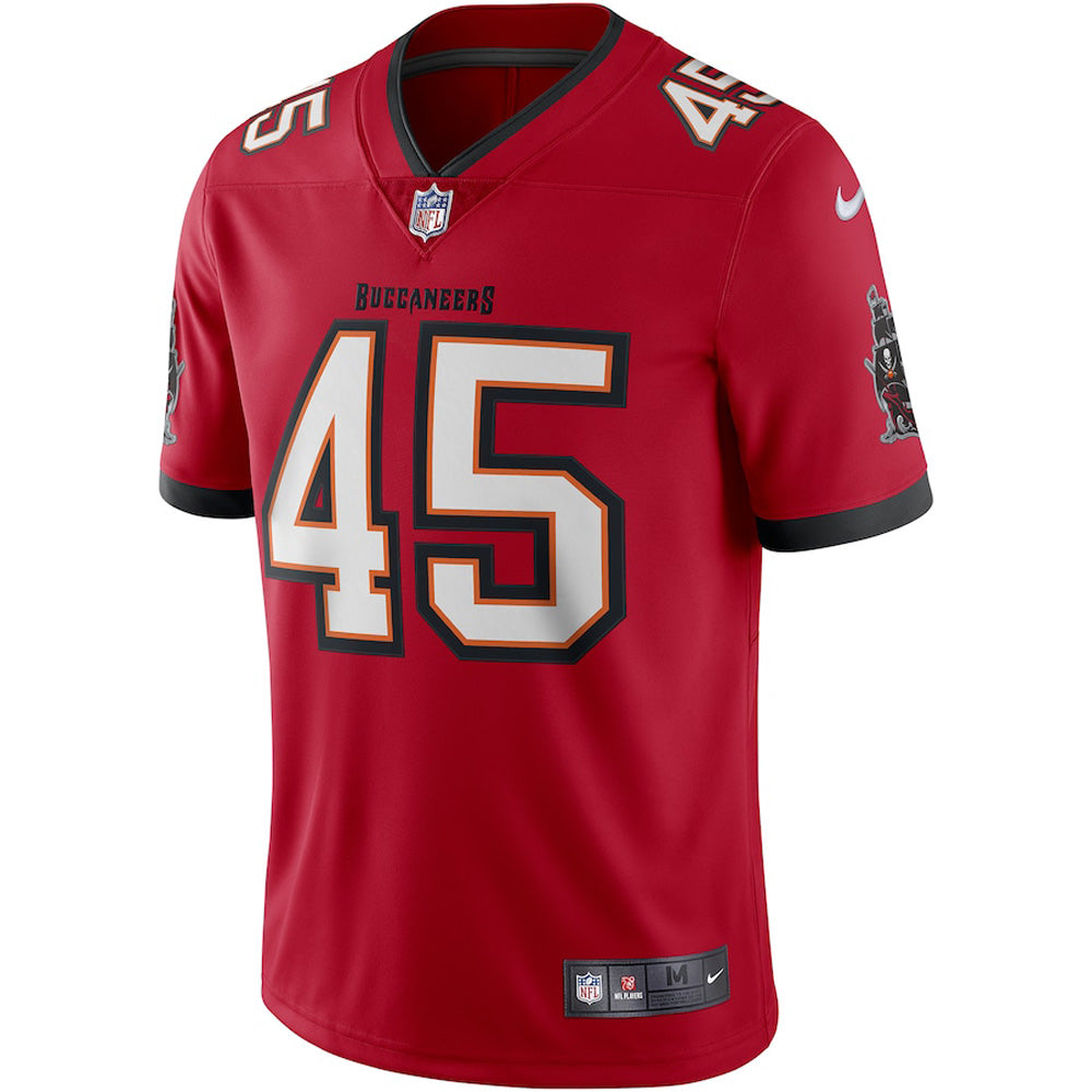 Men's Tampa Bay Buccaneers Devin White Vapor Jersey - Red